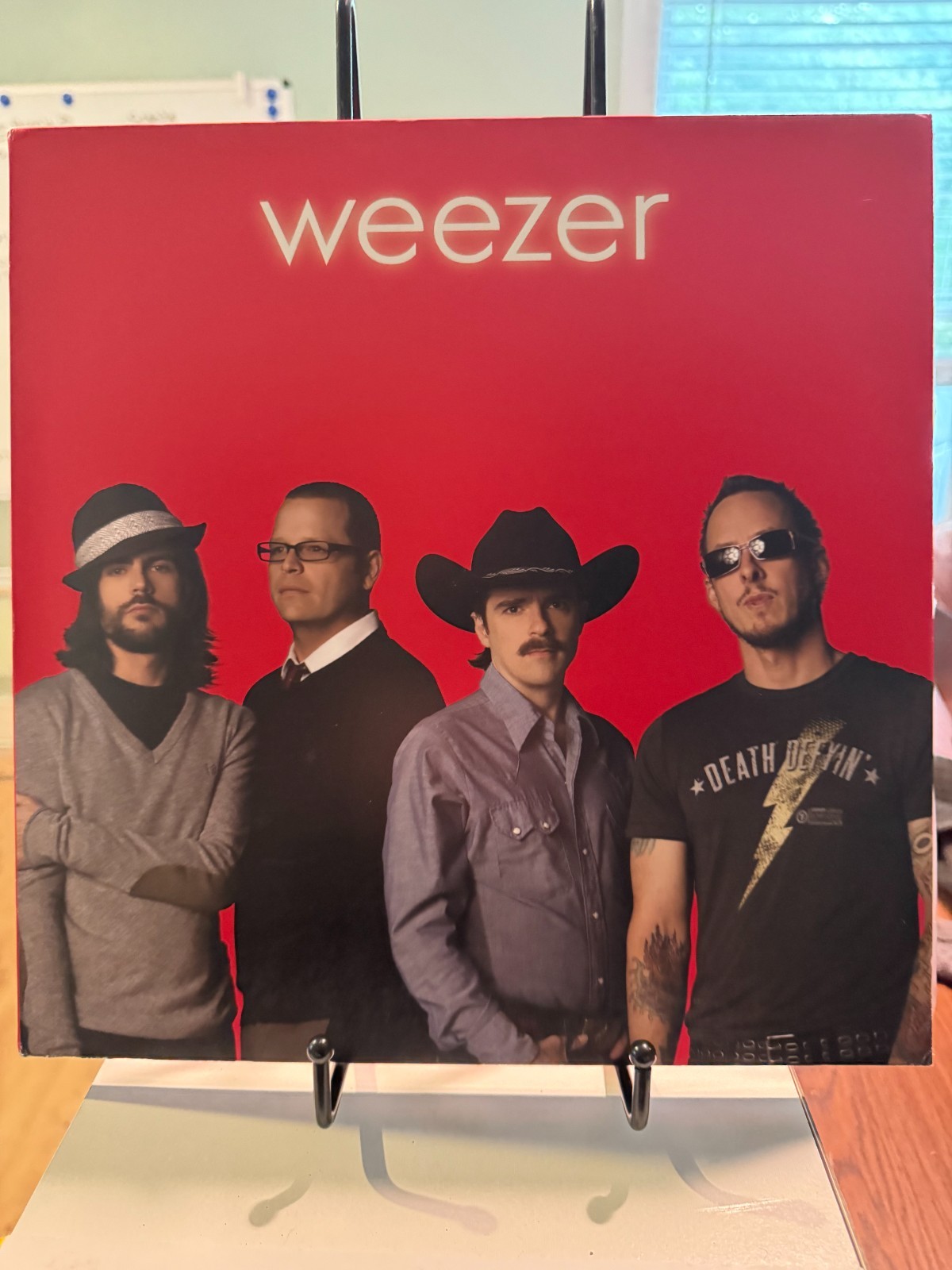 Weezer Red Album 2008 Pressing Red Disc Vinyl RARE Colored Vinyl Weezer Red Album 2008 Pressing Red Disc Vinyl RARE Colored Vinyl