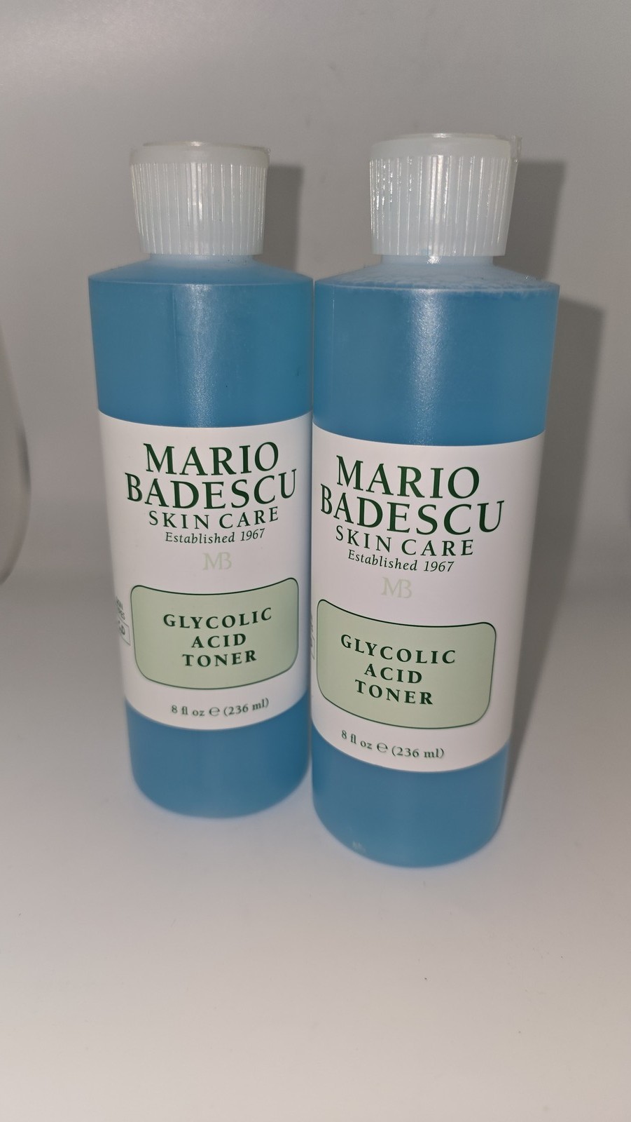 2 Pack Mario Badescu Glycolic Acid Toner Exfoliating Face Skin Care 8 oz Ea 2 Pack Mario Badescu Glycolic Acid Toner Exfoliating Face Skin Care 8 oz Ea