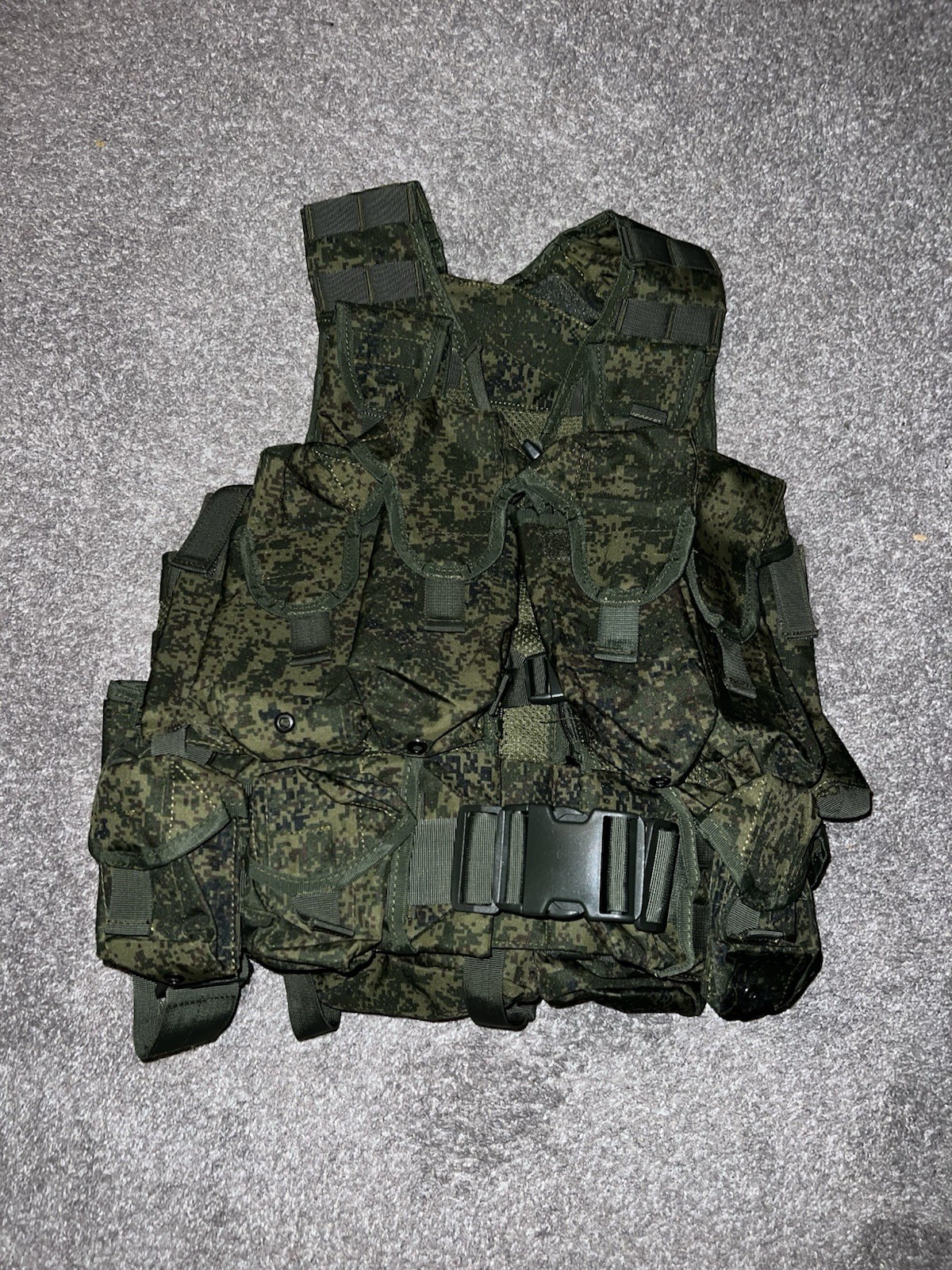 6sh117 Russian Tactical Vest EMR Molle Bags Combat Gear Set Replica 6sh117 Russian Tactical Vest EMR Molle Bags Combat Gear Set Replica