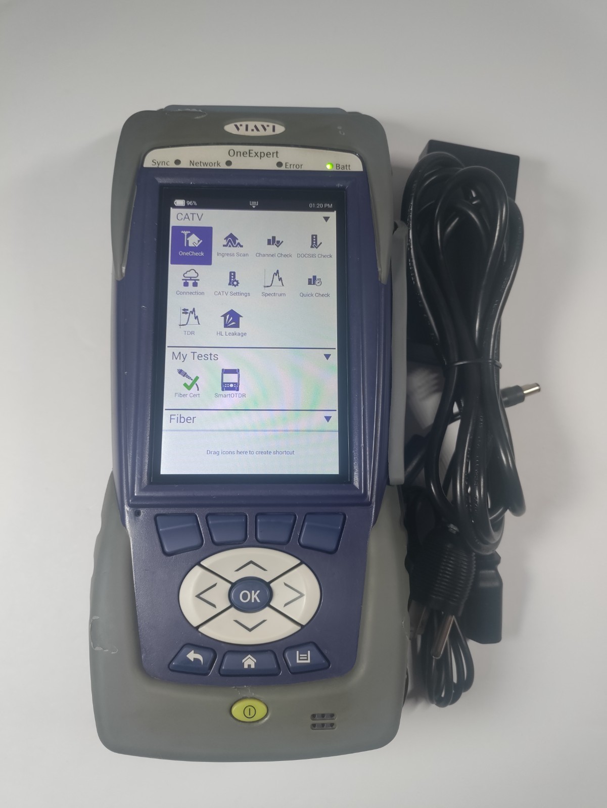 Viavi JDSU OneExpert ONX-620 CATV d31-s4285 Cable Meter. IPX, TSX, TDR, VoIP
