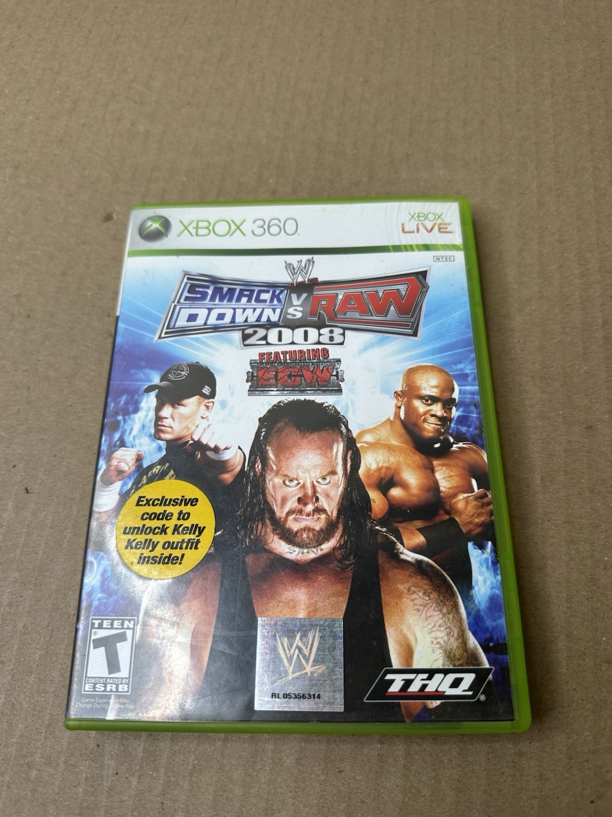 WWE SmackDown vs. Raw 2008 Featuring ECW (Microsoft Xbox 360, 2007) WWE SmackDown vs. Raw 2008 Featuring ECW (Microsoft Xbox 360, 2007)