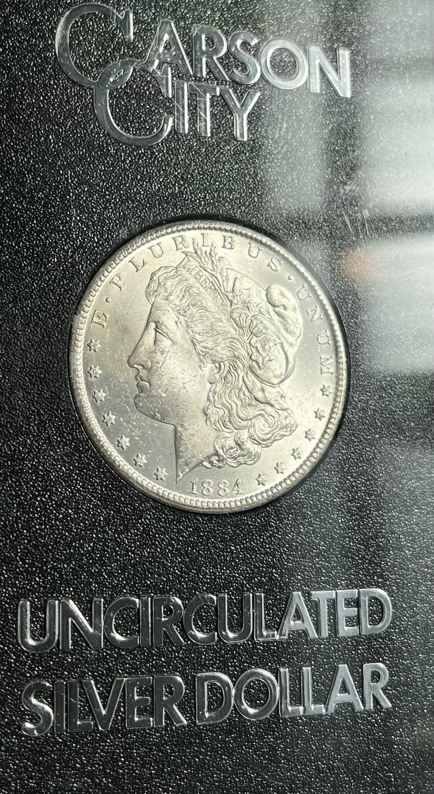 1884 CC morgan dollar BU In OGP