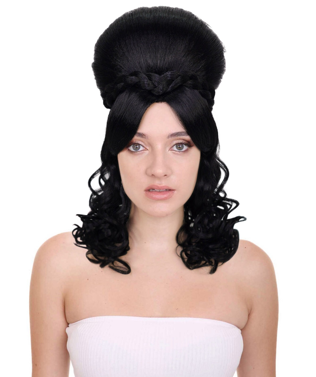 HPO Adult Women’s Victorian Multiple Color Options Wig Updo with Bangs, HPO Adult Women’s Victorian Multiple Color Options Wig Updo with Bangs,