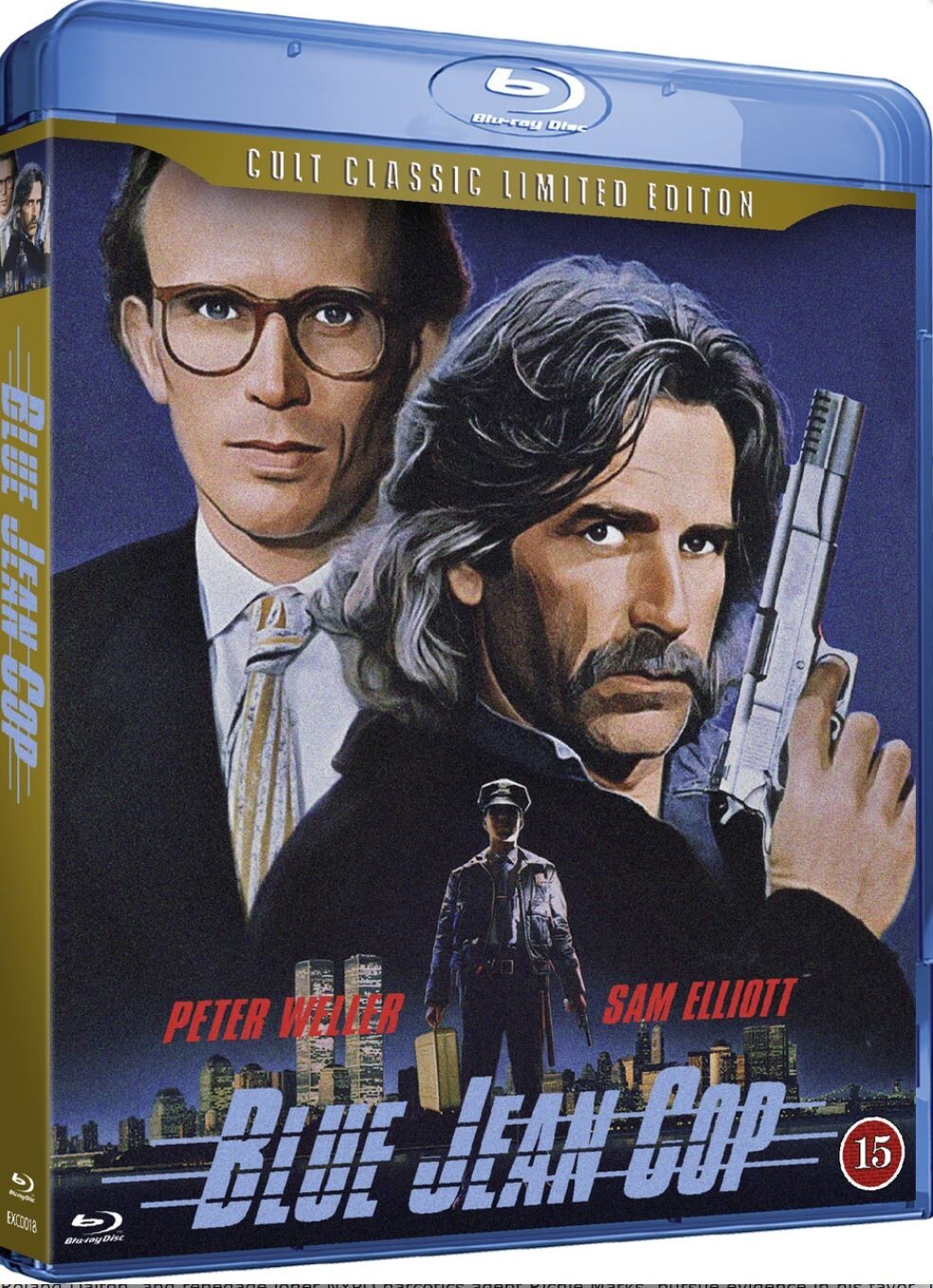 BLUE JEAN COP (1988) Sam Elliott Blu-Ray Limited Edition NEW (USA Compatible)