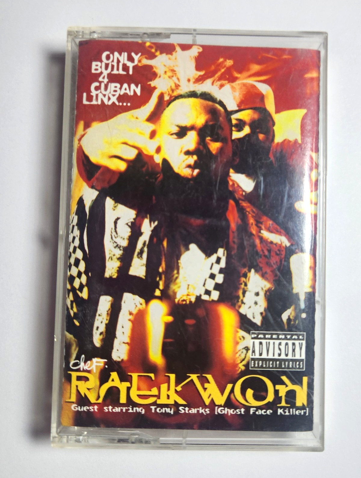 Chef Raekwon Only Built 4 Cuban Linx... CLEAR Cassette 1995 - TESTED Chef Raekwon Only Built 4 Cuban Linx... CLEAR Cassette 1995 - TESTED