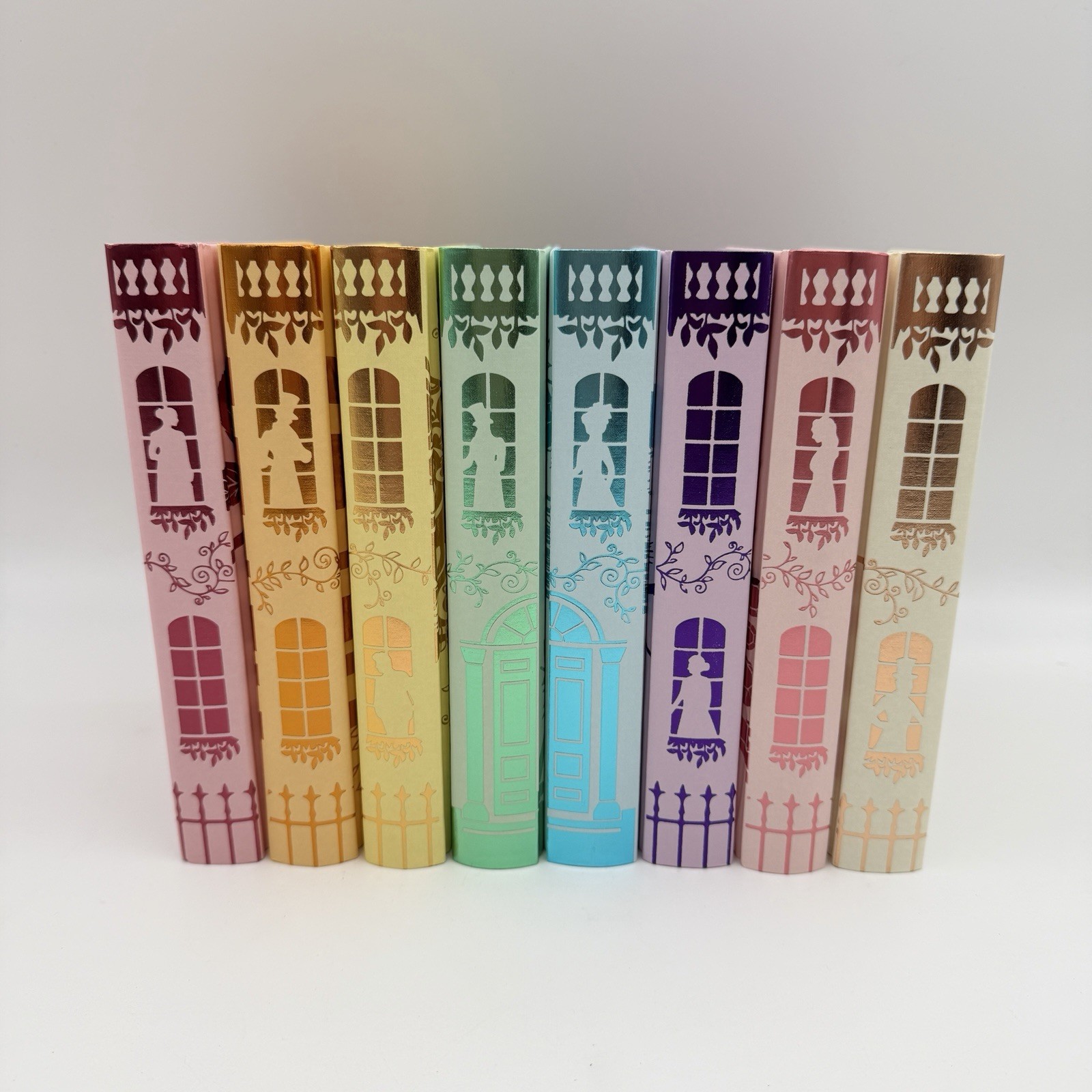 Illumicrate Exclusive Hardcover Bridgerton Series Books 1-8, Unsigned Illumicrate Exclusive Hardcover Bridgerton Series Books 1-8, Unsigned