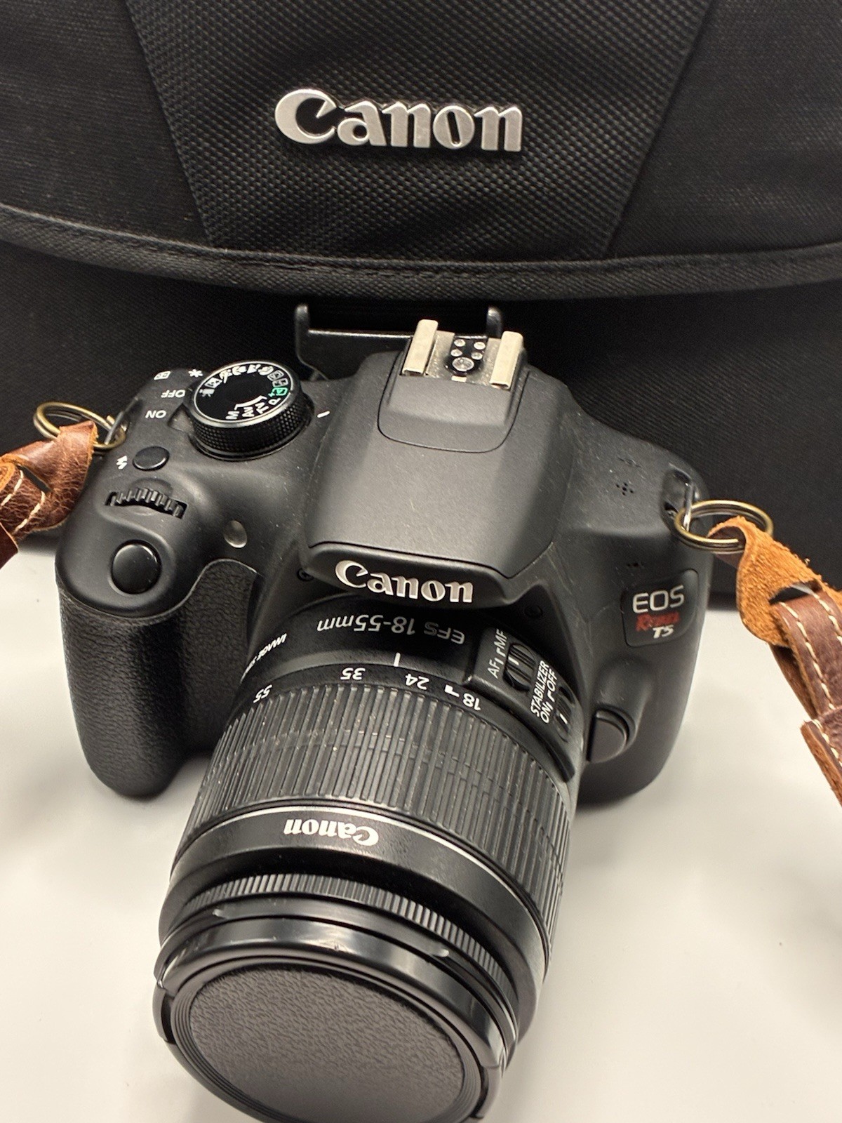 Canon EOS Rebel 1200D T5 18.0 MP DSLR Camera Kit w/ Canon EFS 18- 55mm Lens