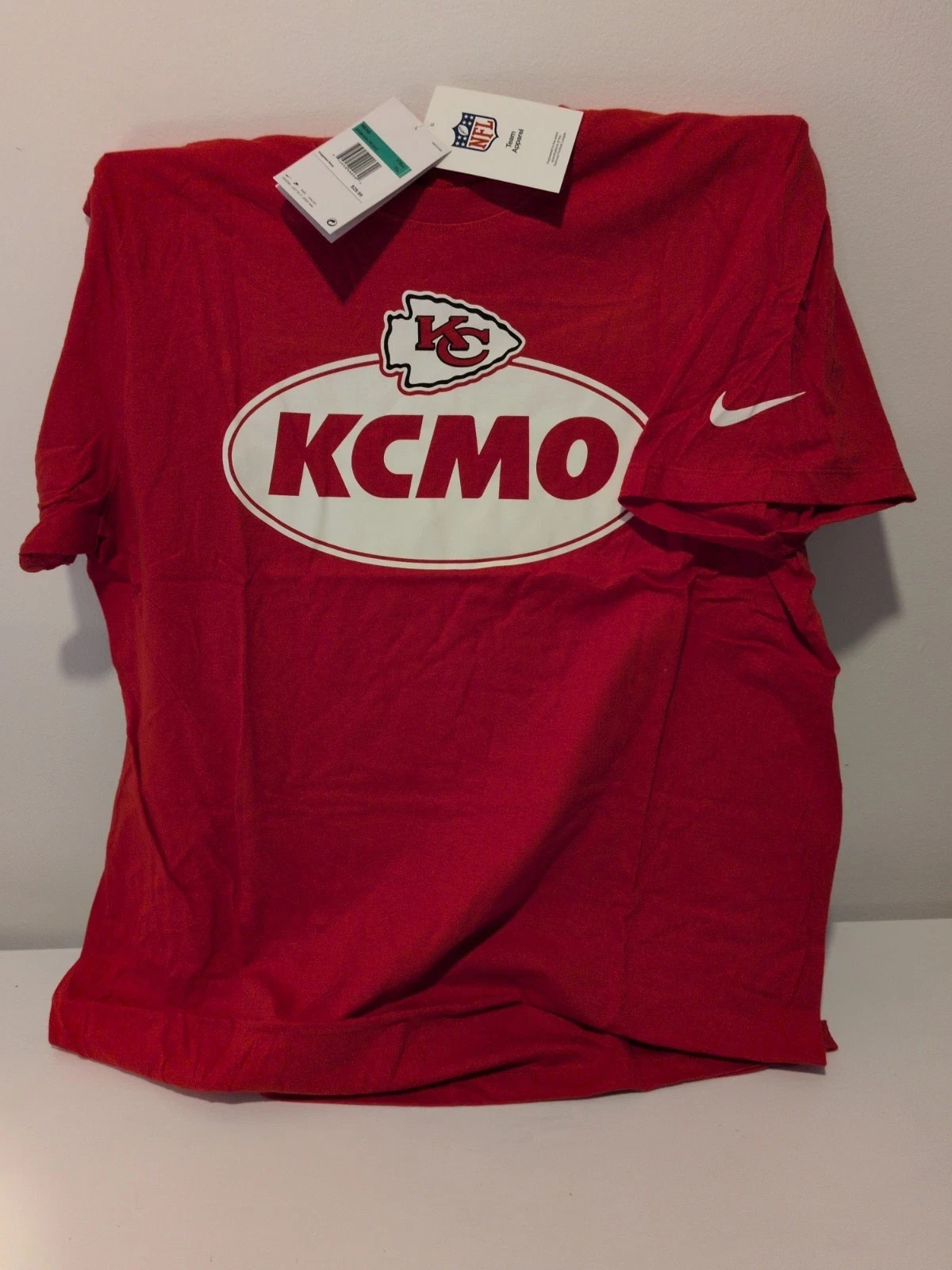 Kansas City Chiefs Hometown Collection KCMO Shirt NFL New With Tags NWT Kansas City Chiefs Hometown Collection KCMO Shirt NFL New With Tags NWT