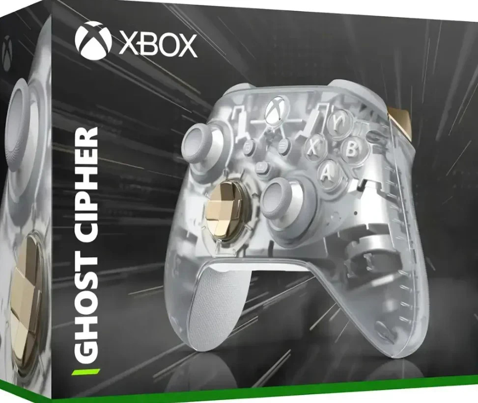 Xbox Controller Ghost Cipher Brand New Xbox Controller Ghost Cipher Brand New