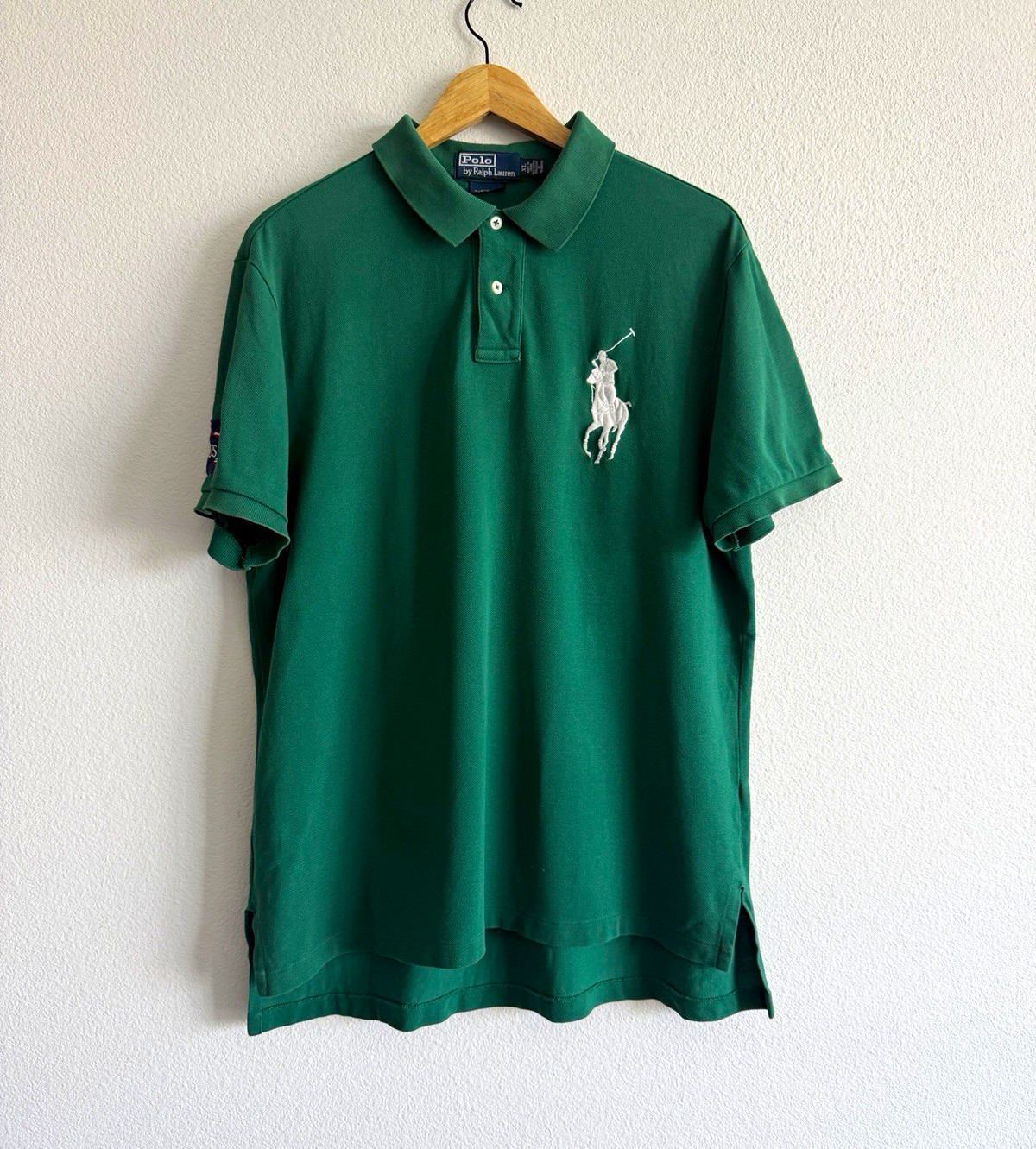 Vintage 2005 Polo Ralph Lauren US Open Big Pony Green Polo Shirt Mens XL Vintage 2005 Polo Ralph Lauren US Open Big Pony Green Polo Shirt Mens XL