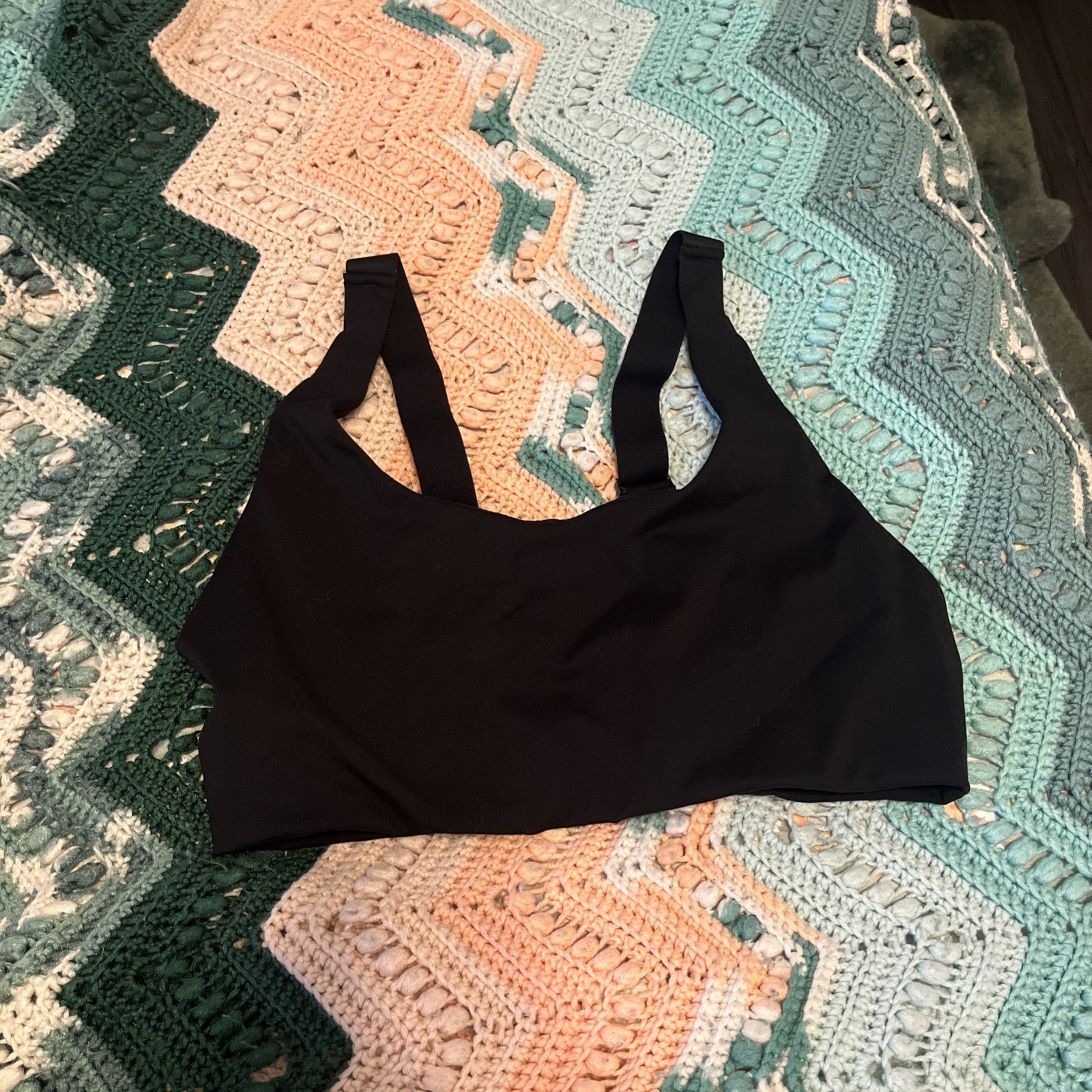 Harper Wilde Flex Convertible Sports Bra Black Size XL Workout Activewear Harper Wilde Flex Convertible Sports Bra Black Size XL Workout Activewear