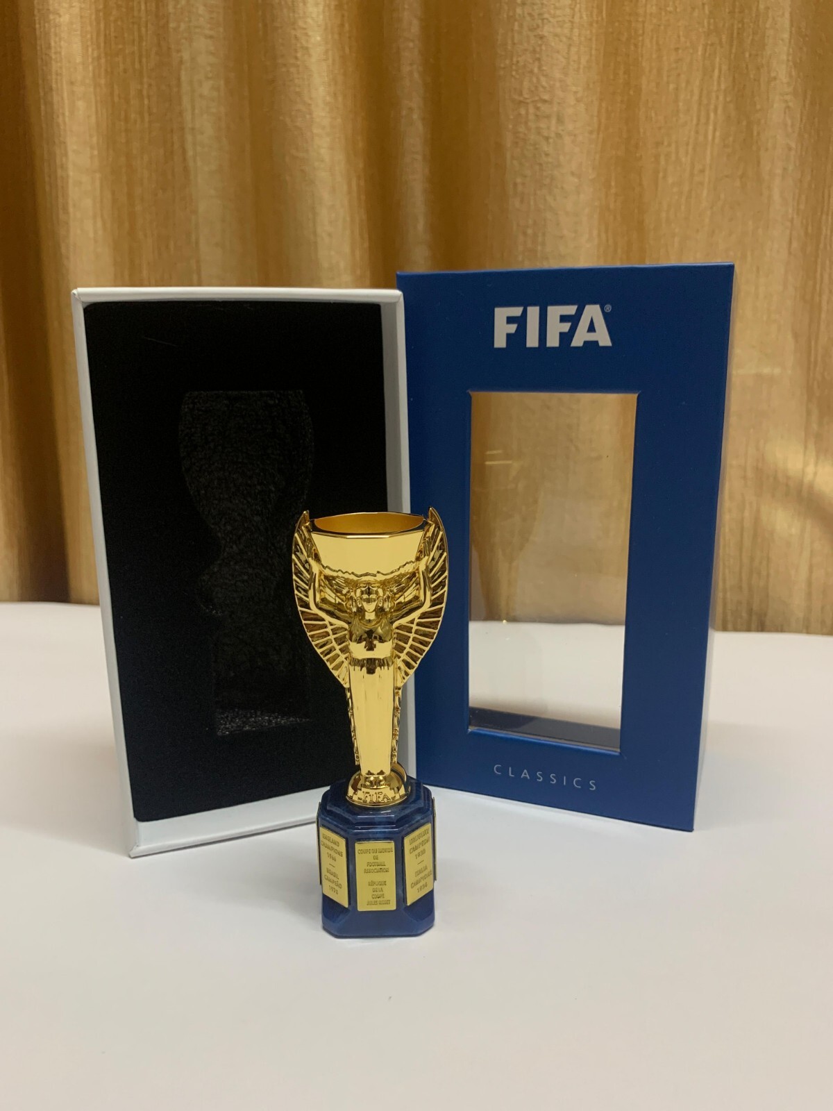 Jules Rimet Trophy (FIFA World Cup) Replica 100 mm Officially Licensed Trophy Jules Rimet Trophy (FIFA World Cup) Replica 100 mm Officially Licensed Trophy