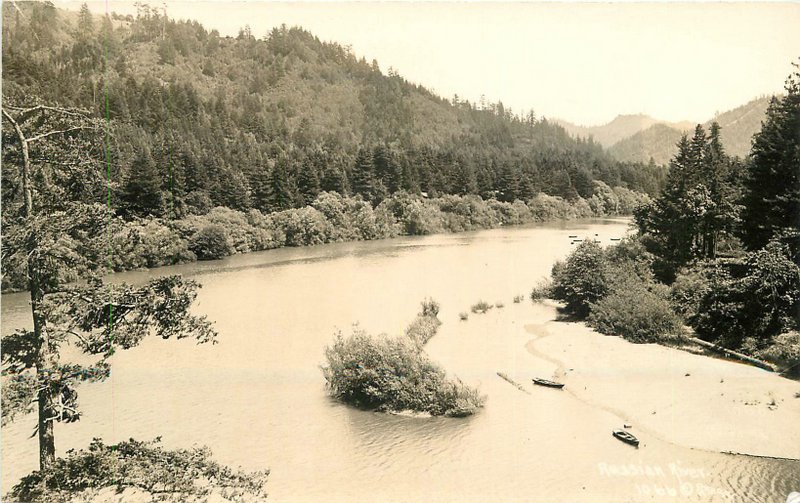 Guerneville California Russian River Patterson 1945 RPPC Photo Postcard 457 Guerneville California Russian River Patterson 1945 RPPC Photo Postcard 457