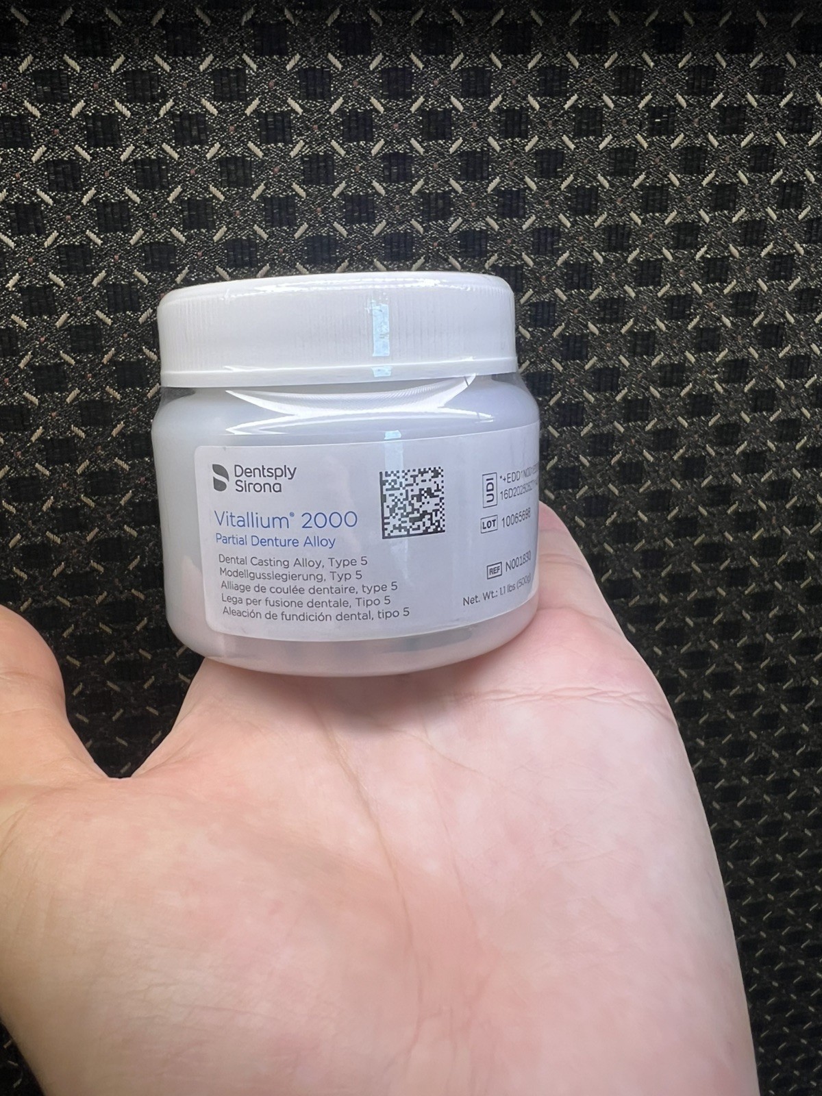 Over 100 of Dentsply Sirona Vitallium 2000 Partial Denture Alloy Over 100 of Dentsply Sirona Vitallium 2000 Partial Denture Alloy