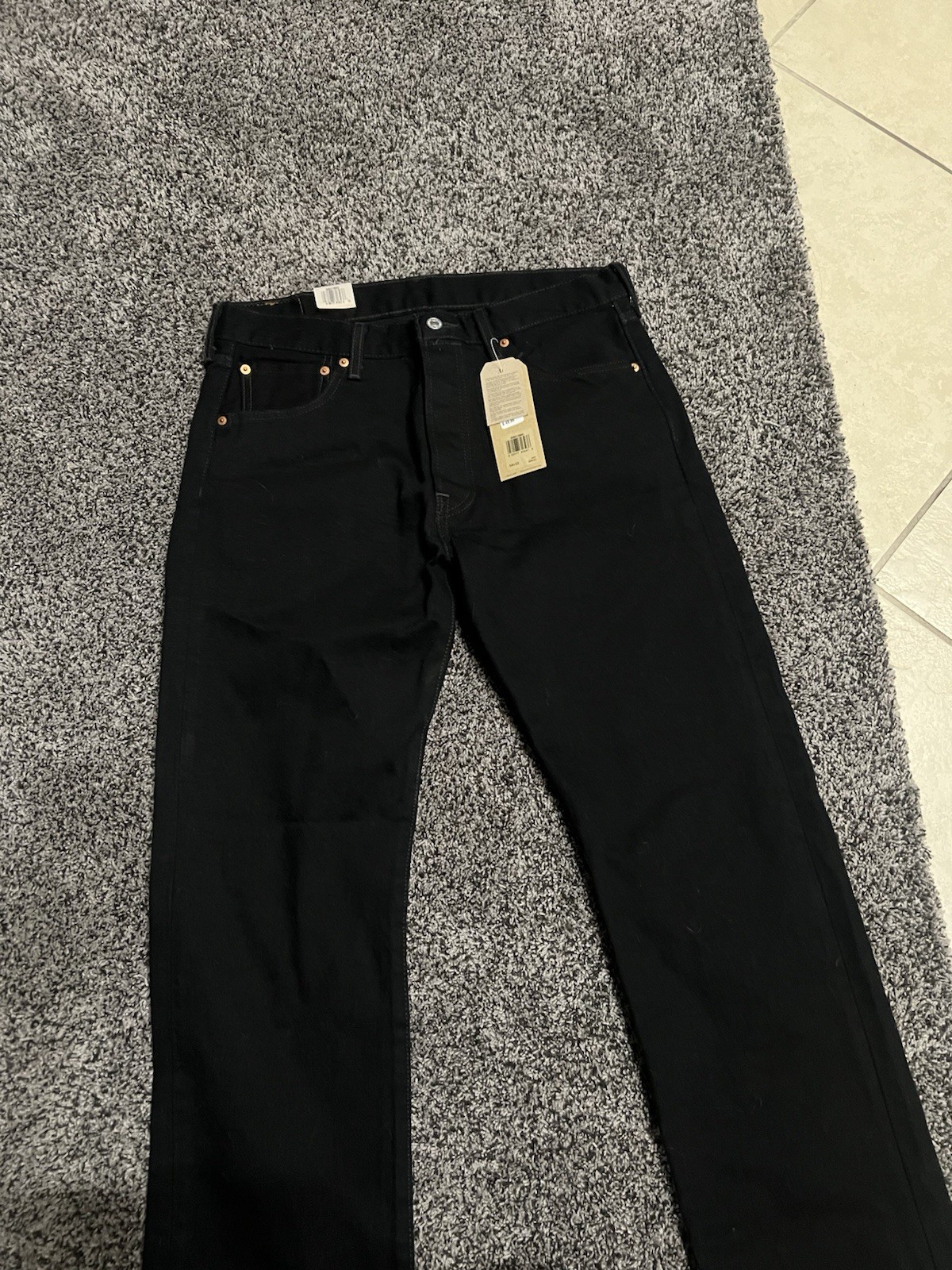 Levi\'s 501 Men\'s Jeans Black Levi\'s 501 Men\'s Jeans Black