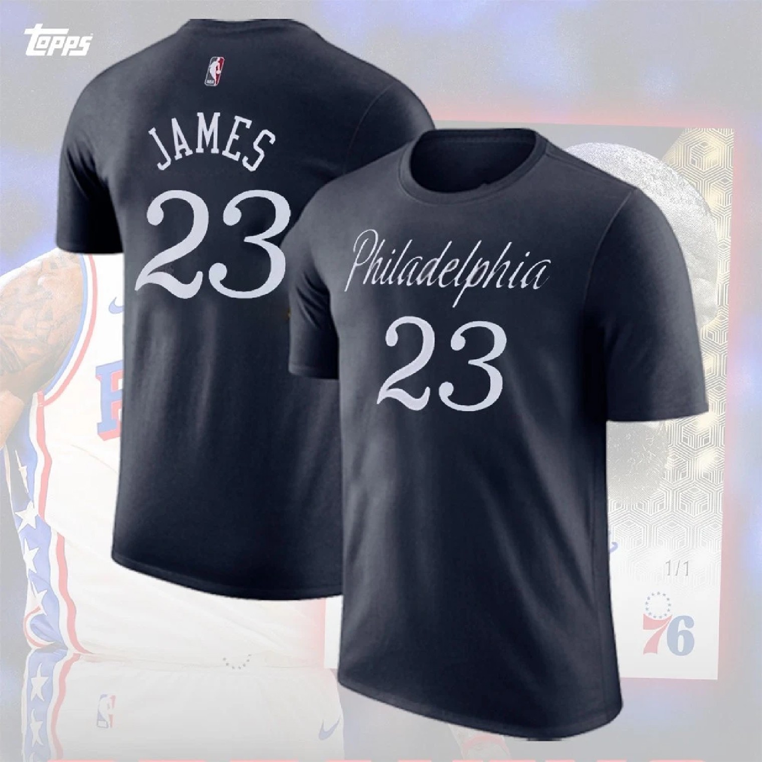 HOT NEW King LeBron James #23 to Philadelphia Team 2026 Custom Tshirt HOT NEW King LeBron James #23 to Philadelphia Team 2026 Custom Tshirt