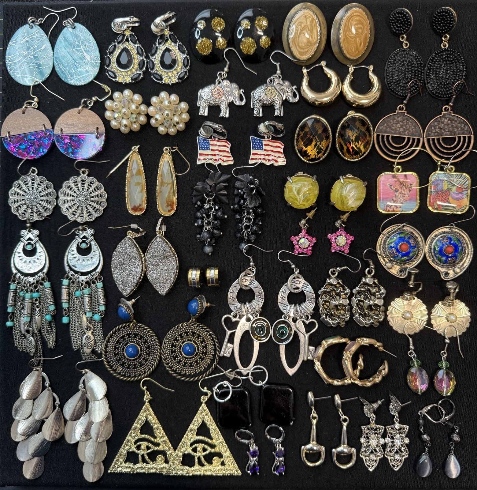 Vintage To New Jewelry Earrings Set Collectible Lot Of 35/ Combi Shipping Vintage To New Jewelry Earrings Set Collectible Lot Of 35/ Combi Shipping