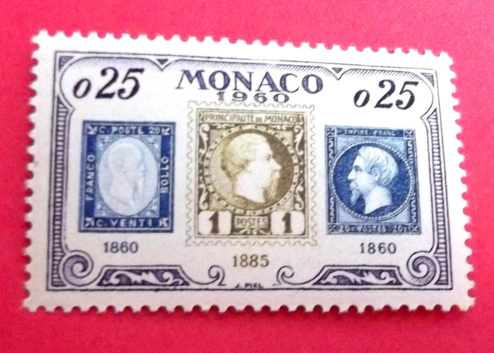 MONACO  stamp Sc #461 MNH - Stamps of SARDINIA AND FRANCE 1960 - 