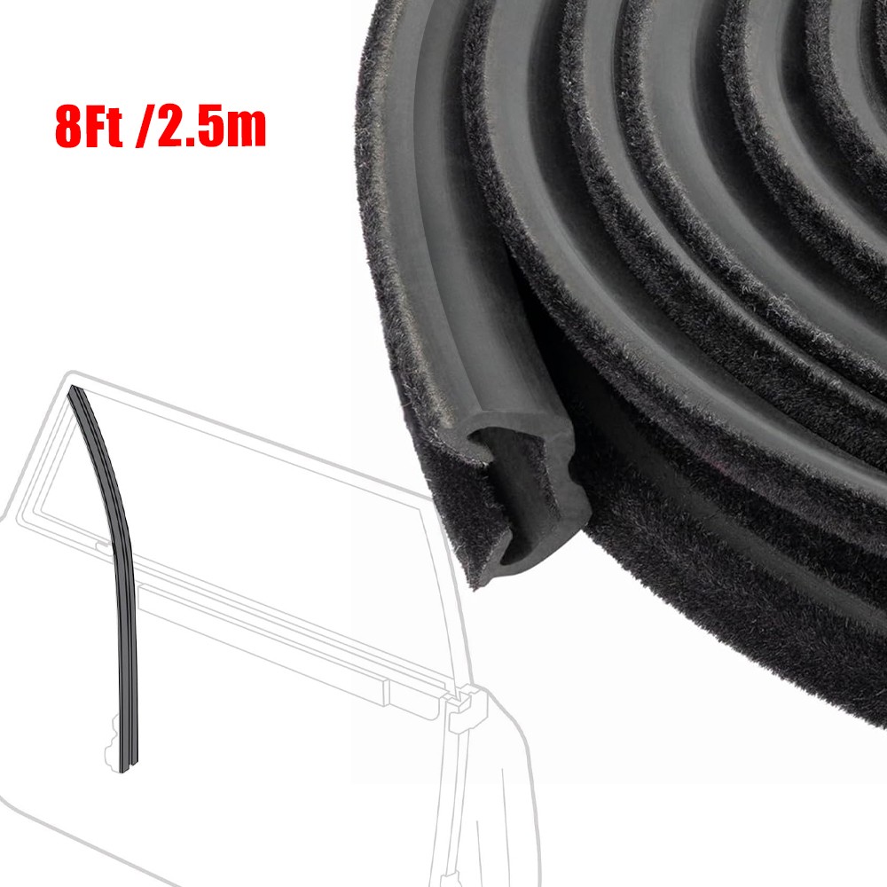 Flexible Window Door Rubber Glass Run Channel Universal Fit RV, Car, Bus & Truck