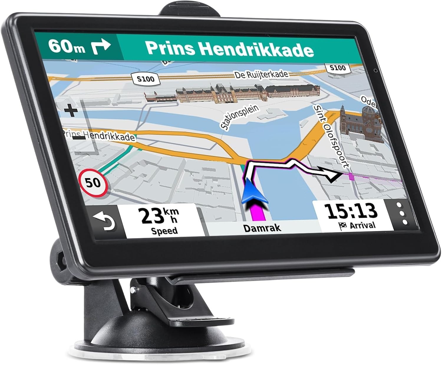 Garmin Car Truck GPS Navigation 7 Inch Touch Screen 2025 Maps Spoken Direction