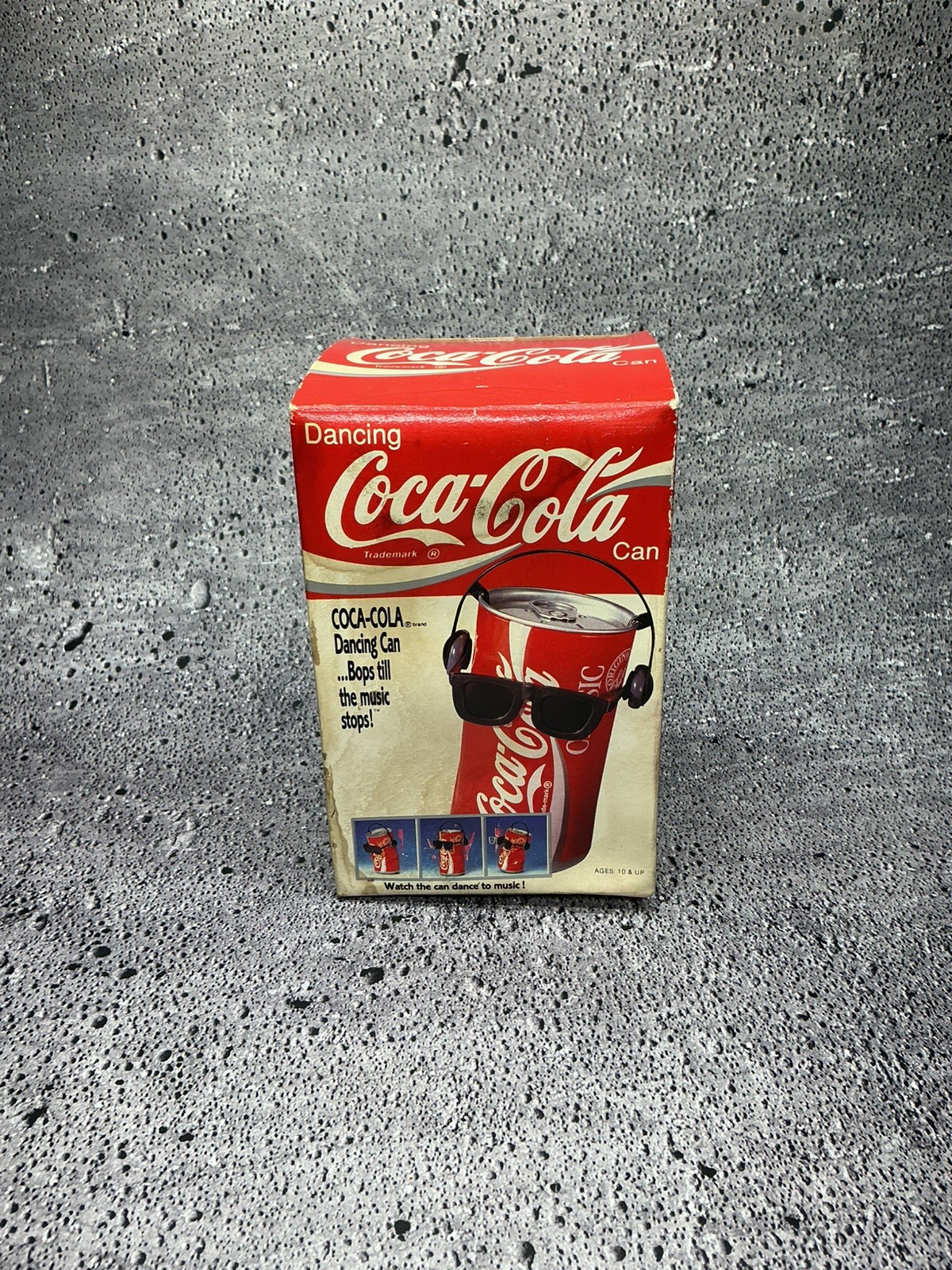 Vintage Takara Coca-Cola DANCING Coke Can Classic Collectible 1989 Original box