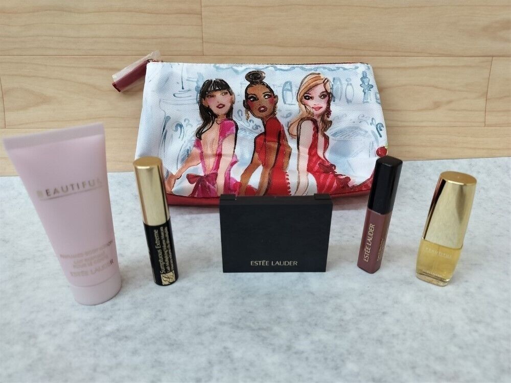 Estee Lauder 6pc Beautiful Eau de Parfum Purse Spray Travel Set