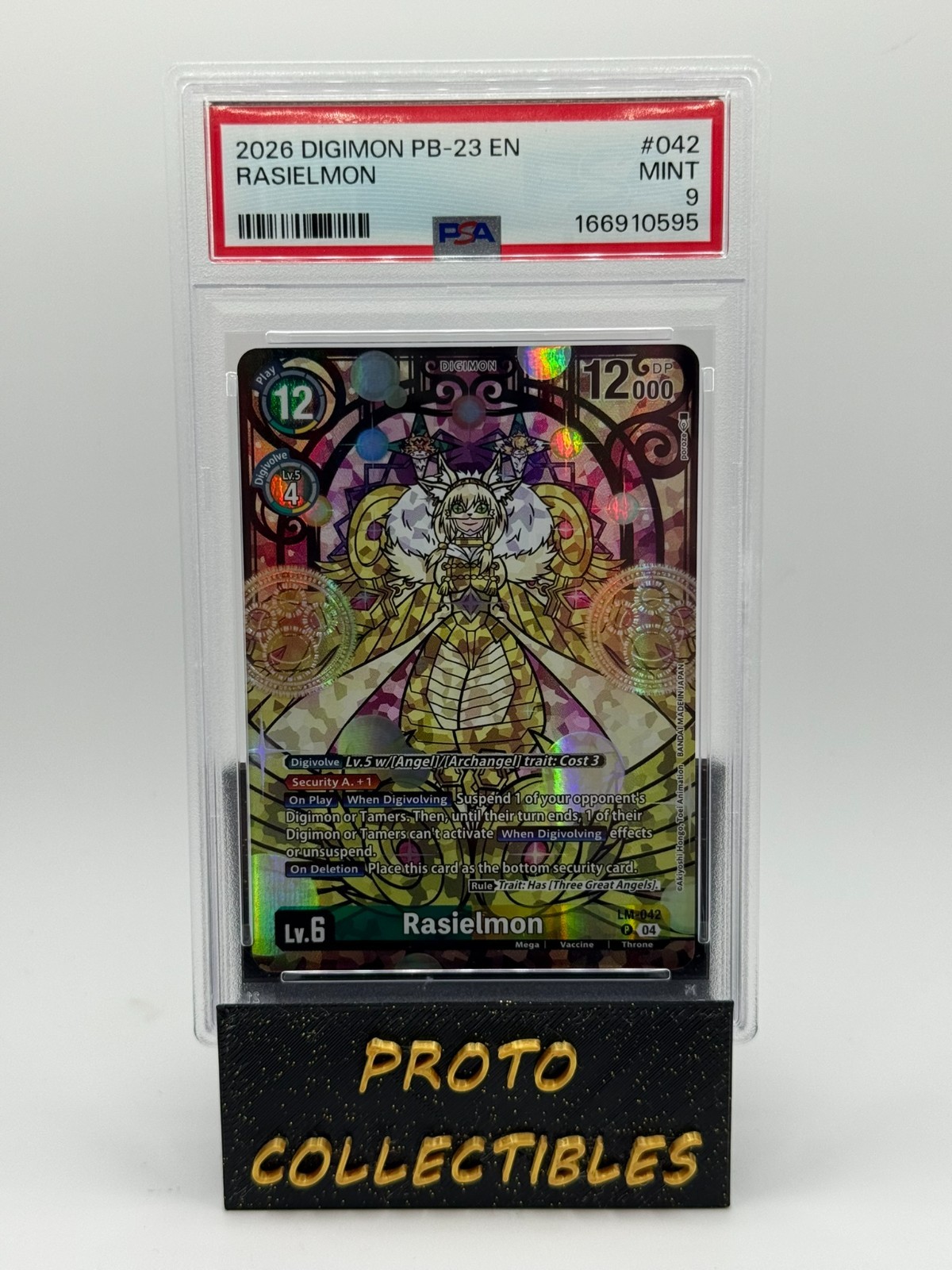 2026 Digimon TCG Raiselmon #LM-042 Alt PSA 9 Premium Heroines Set Vol. 2 PB-23 2026 Digimon TCG Raiselmon #LM-042 Alt PSA 9 Premium Heroines Set Vol. 2 PB-23