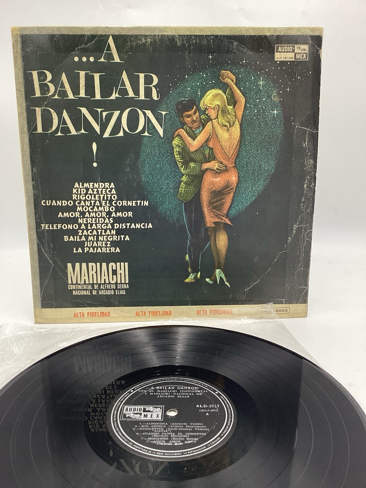 “a bailar danzon” (AUDIO-MEX VINYL LP MEXICO) PLAYGRADED VG (scarce) “a bailar danzon” (AUDIO-MEX VINYL LP MEXICO) PLAYGRADED VG (scarce)
