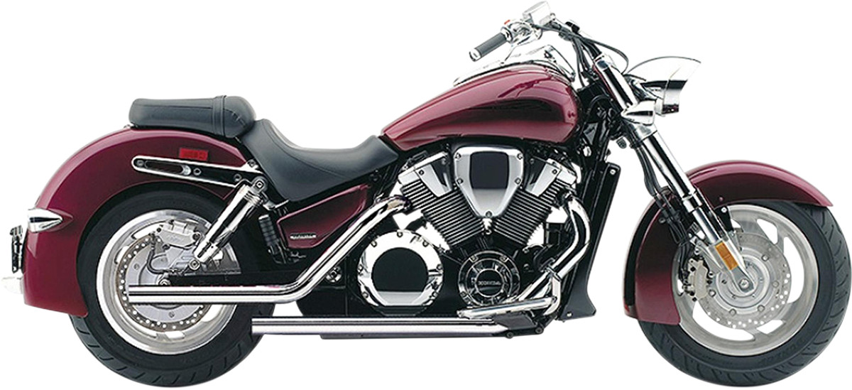 Cobra Dragsters Chrome Exhaust System for VTX1800 Cobra Dragsters Chrome Exhaust System for VTX1800