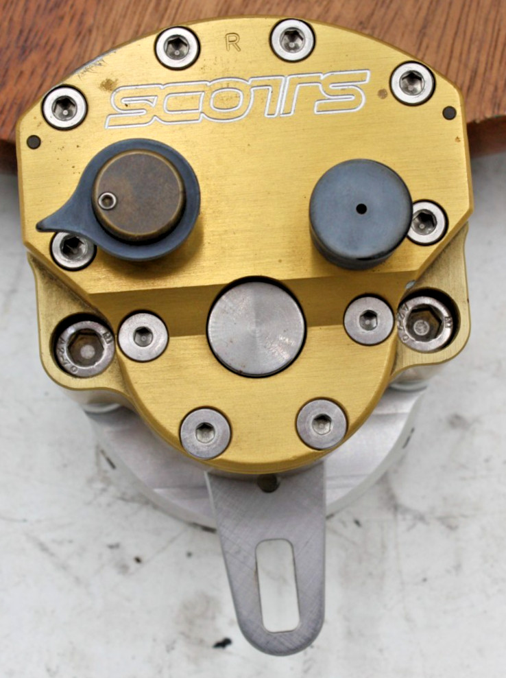 2004 Kawasaki Ninja ZX6R ZX636 ZX 636 Scotts Steering Damper Stabilizer 2004 Kawasaki Ninja ZX6R ZX636 ZX 636 Scotts Steering Damper Stabilizer