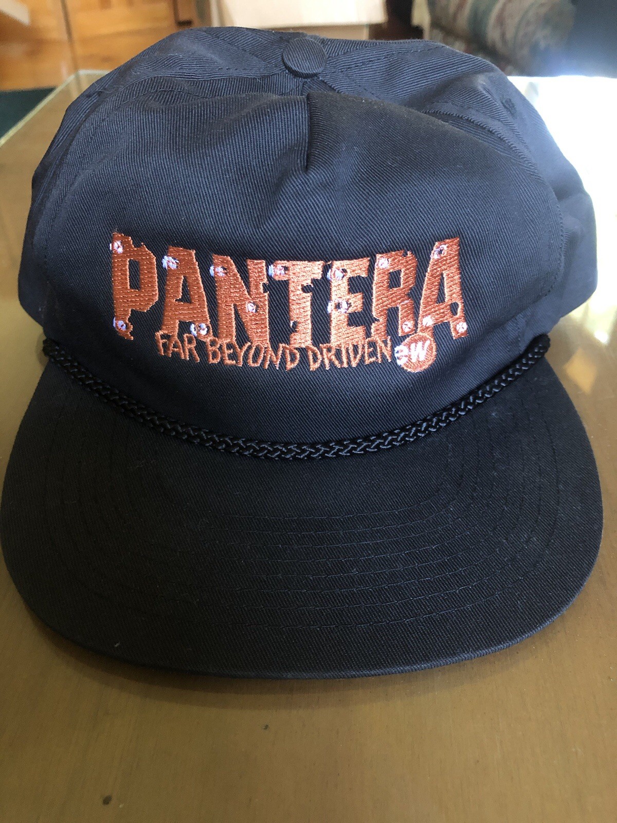 Pantera Far Beyond Driven Hat Vintage 1994 Snapback Rope Pantera Far Beyond Driven Hat Vintage 1994 Snapback Rope