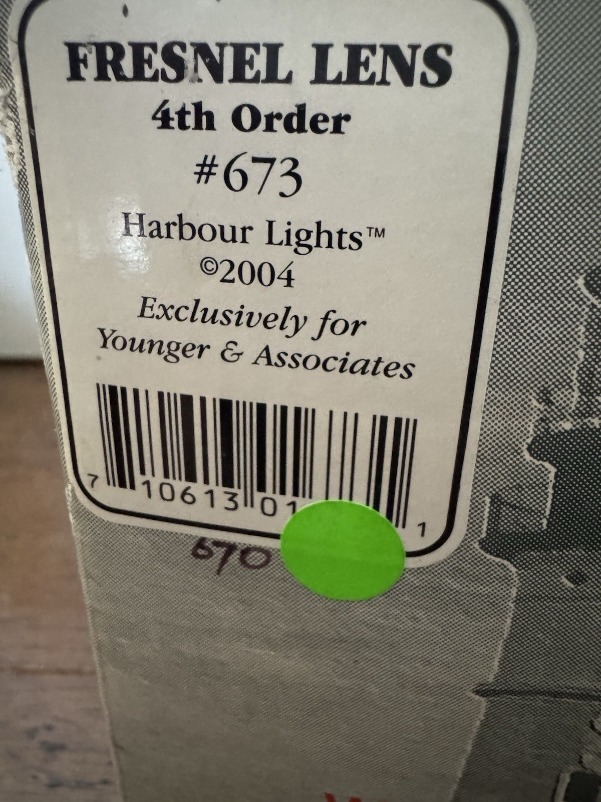 HL650 THIRD 1/2 ORDER FRESNEL LENS MONTAUK POINT, NY **SIGNED** 3288/5000