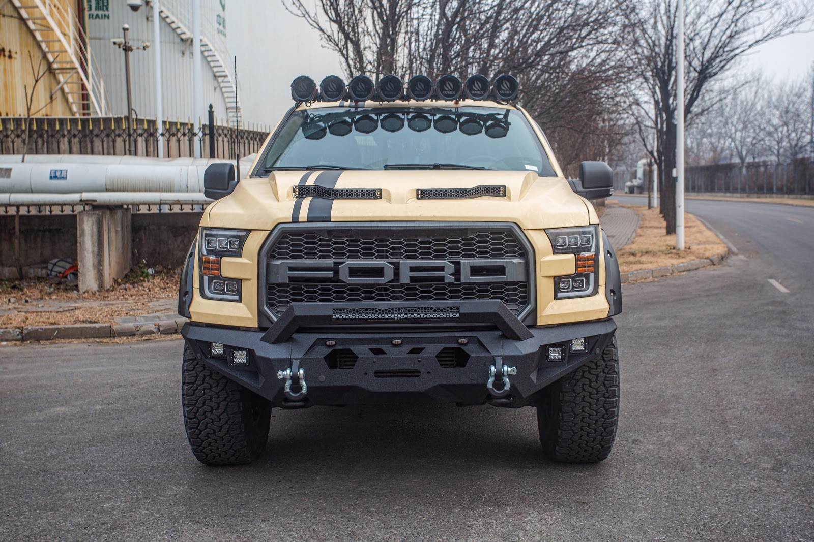 Front Bumper Are Compatible With The 2014-2019 Ford F150 