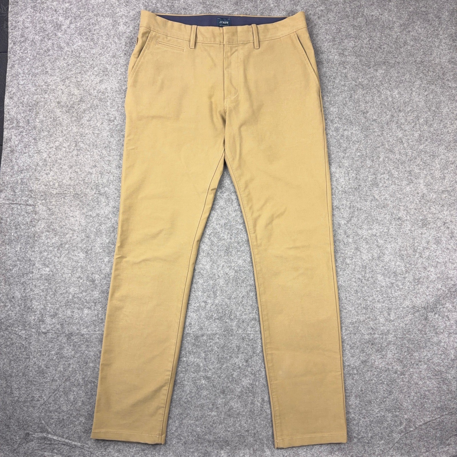 J Crew Pants Mens 32x32 Khaki 484 Slim Fit Midweight Tech Chino Stretch Outdoor