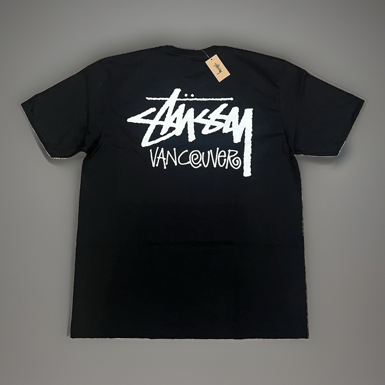 Stussy Stock Vancouver Tee - Medium - Black - New With Tags Stussy Stock Vancouver Tee - Medium - Black - New With Tags
