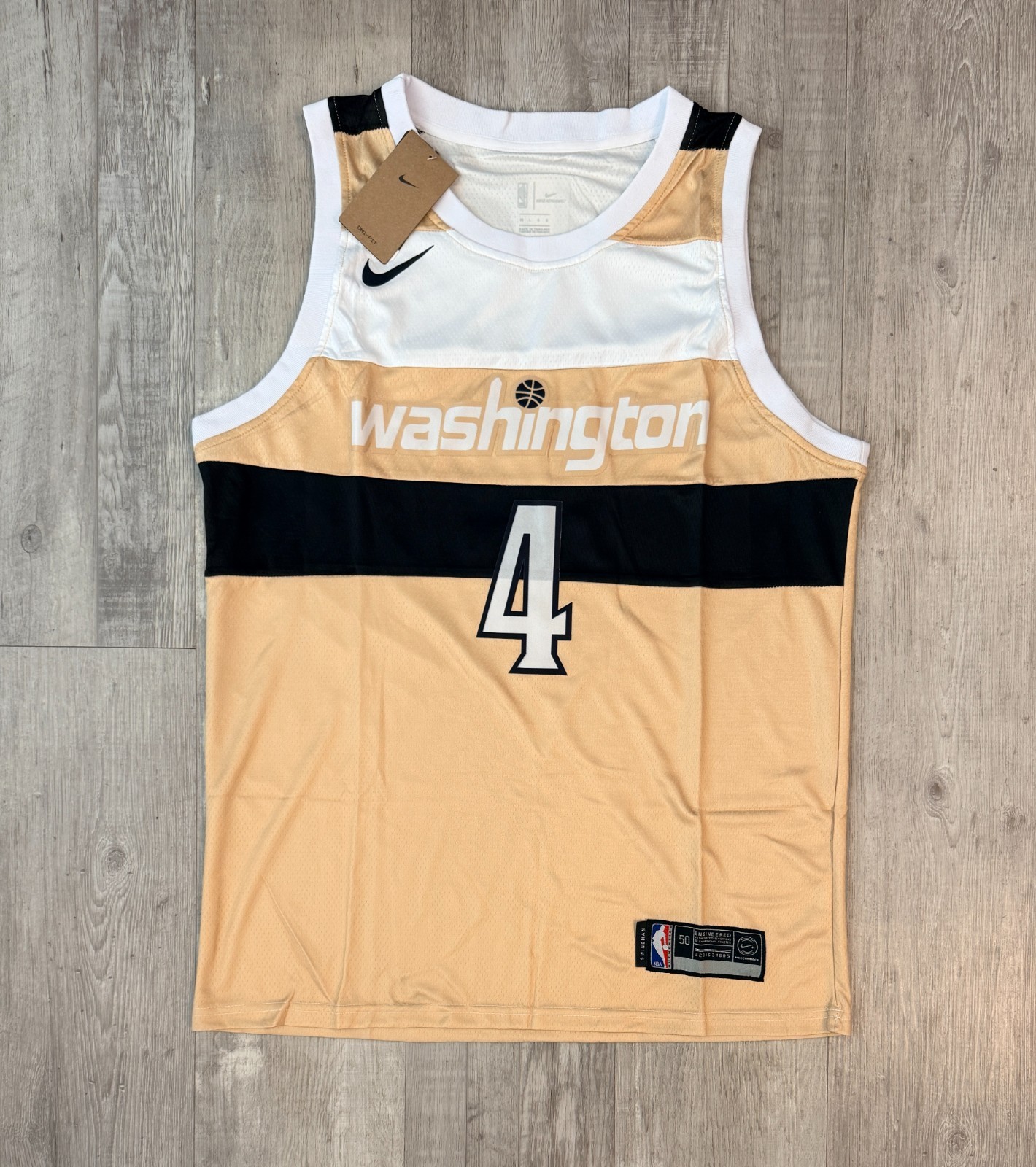 AJ DYBANTSA Washington Wizards City Edition Jersey - Men's L Size 50 NWT AJ DYBANTSA Washington Wizards City Edition Jersey - Men's L Size 50 NWT