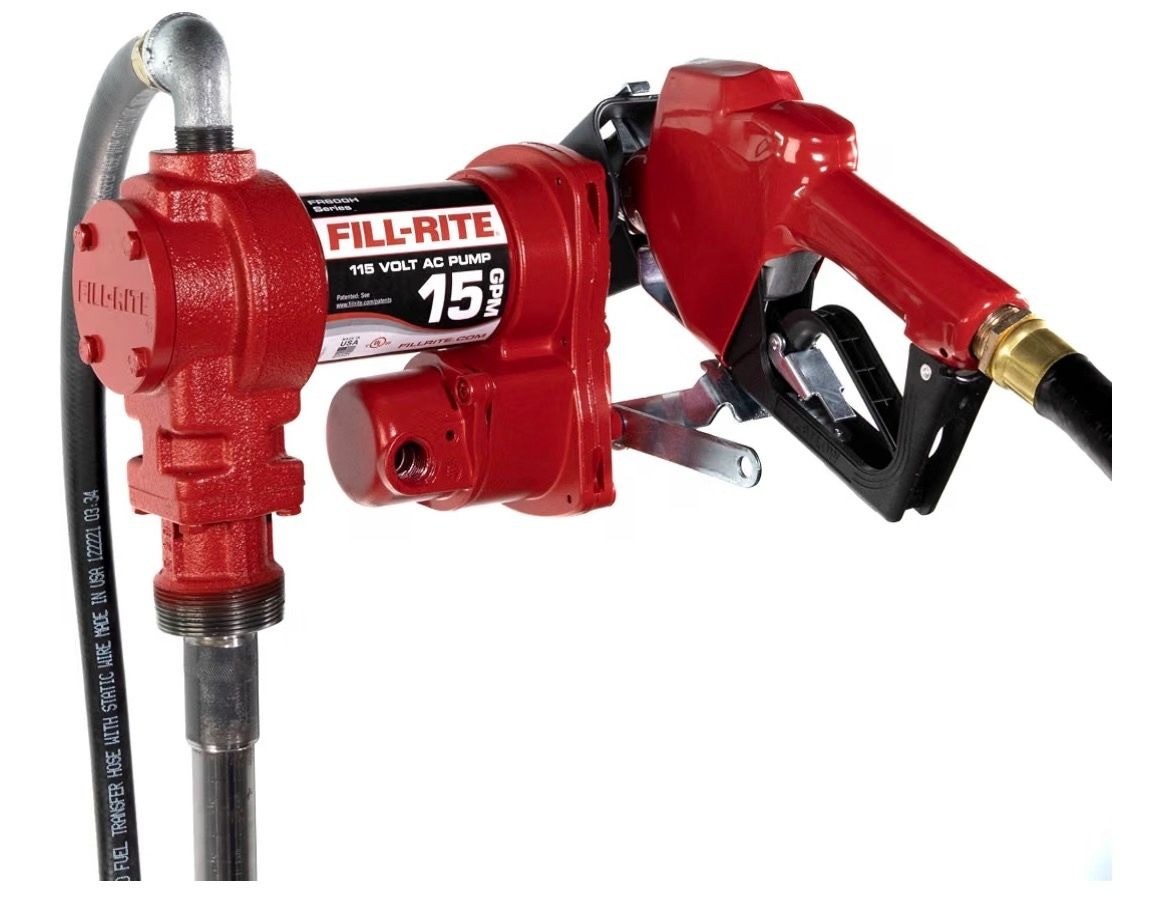 Fill-Rite FR610HA 115V 15 GPM Fuel Transfer Pump Fill-Rite FR610HA 115V 15 GPM Fuel Transfer Pump