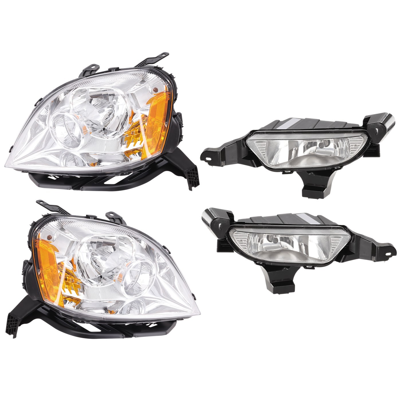 Headlight  Driver & Passenger Side for Ford Five Hundred 2005-2007
