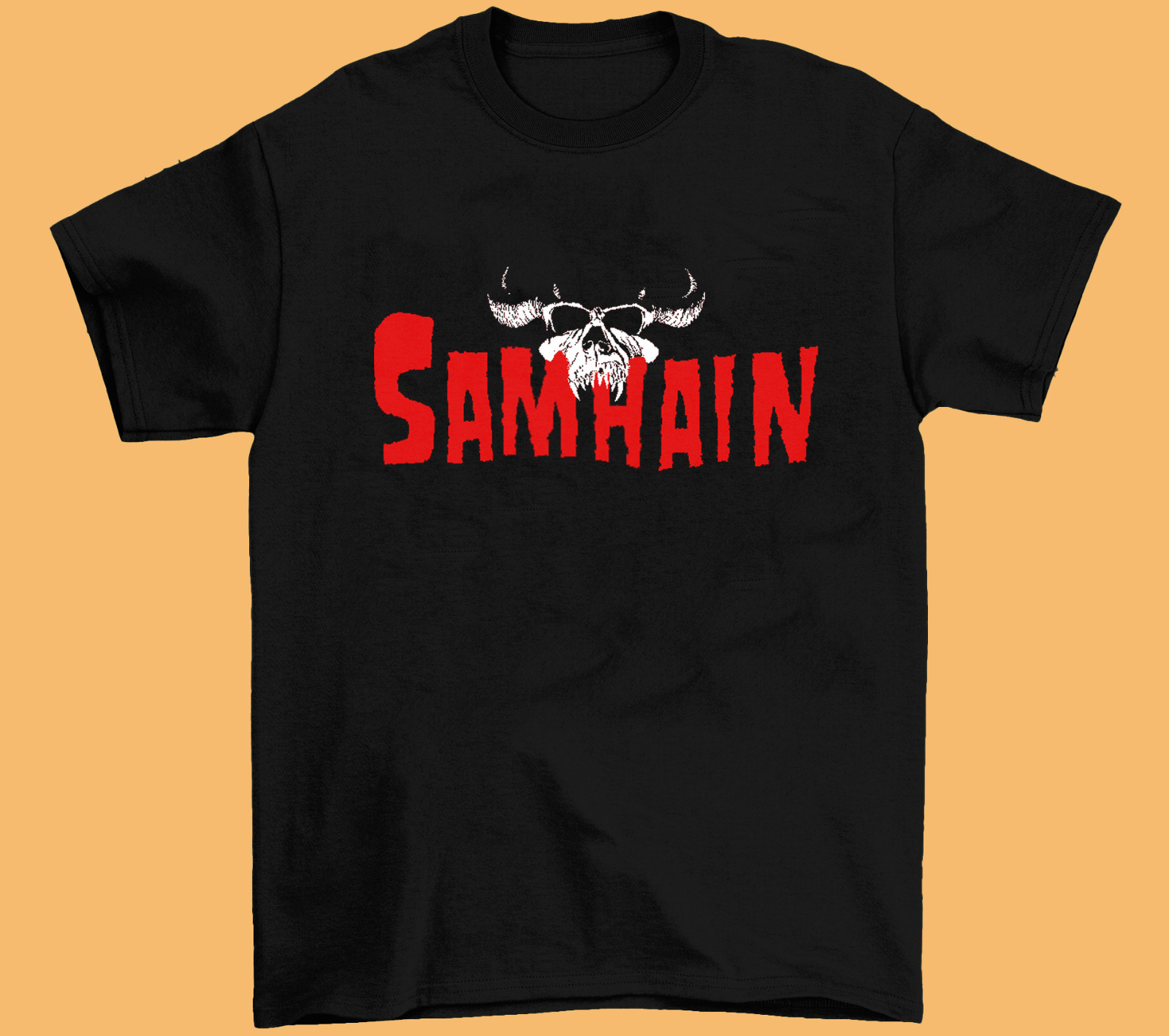 Hot Trend Samhain Boys Band Shirt Short Sleeve Black Unisex Size S-234XL