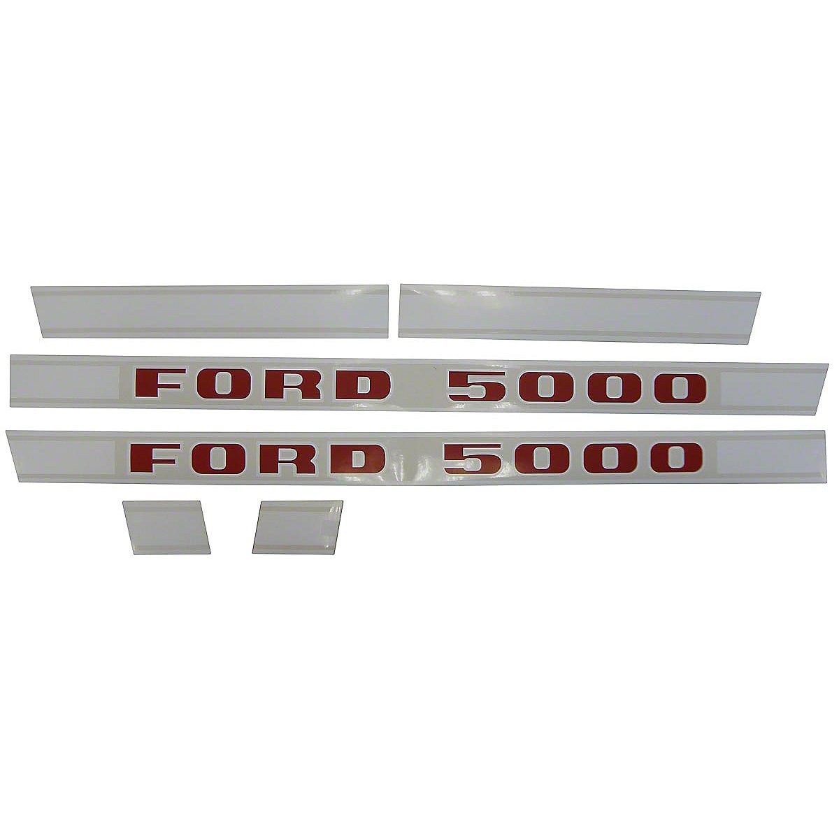 Mylar Decal Set Fits 1968-1975 Ford 5000 Tractor Mylar Decal Set Fits 1968-1975 Ford 5000 Tractor