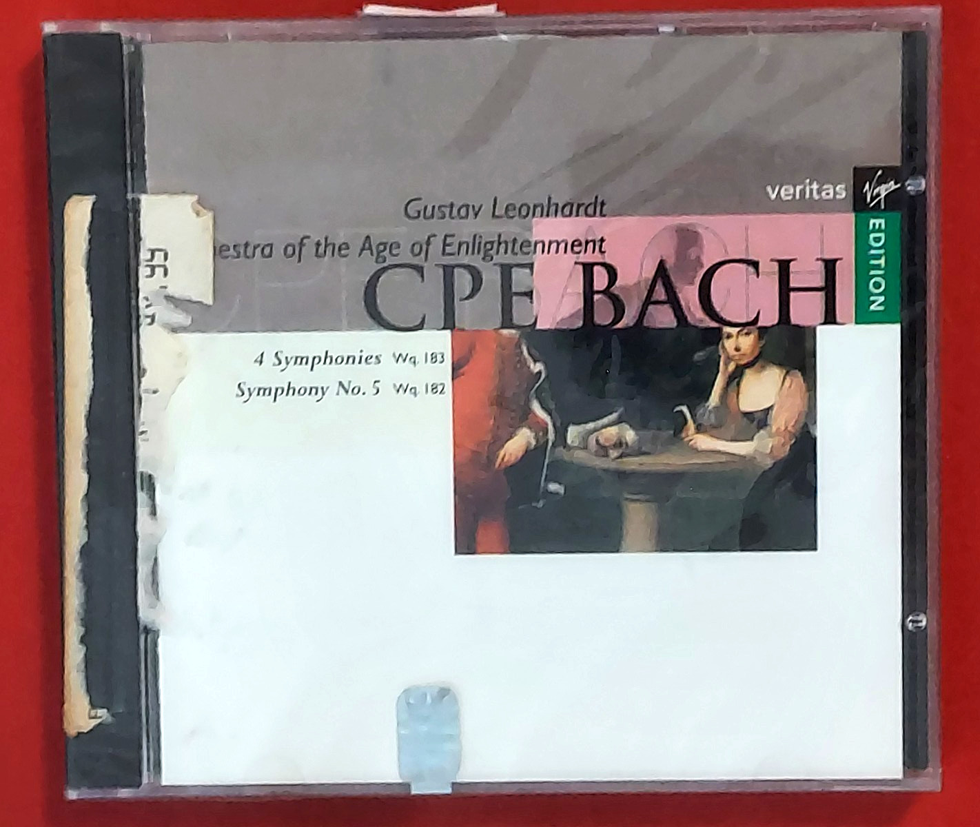 J.S. Bach - C.P.E. Bach: Four Symphonies, Wq.183 / Symphony No. 5 in B minor CD J.S. Bach - C.P.E. Bach: Four Symphonies, Wq.183 / Symphony No. 5 in B minor CD