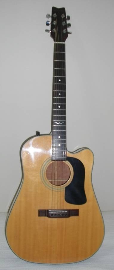 VINTAGE 1988 Washburn D-12CE/N Acoustic