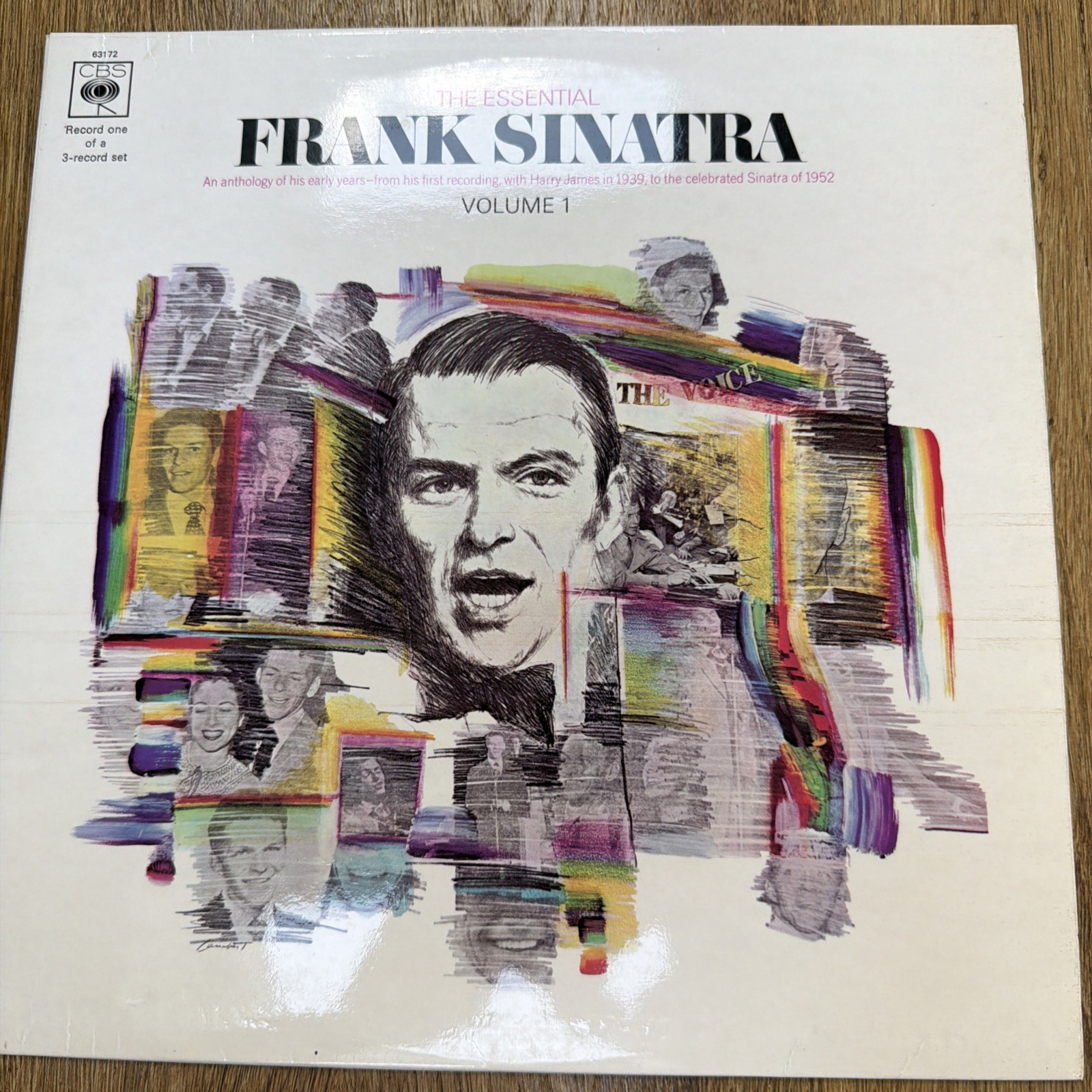 FRANK SINATRA - The Essential Frank Sinatra Vol 1 RARE 1967 UK LP - EX/EX FRANK SINATRA - The Essential Frank Sinatra Vol 1 RARE 1967 UK LP - EX/EX