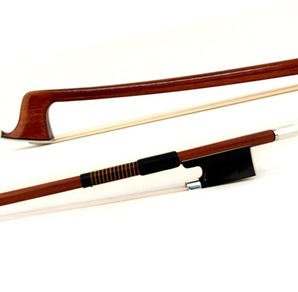 E.Sartory Copy Pro Master Pernambuco Violin Bow 4/4 Ebony No Eye Frog Silver 61g