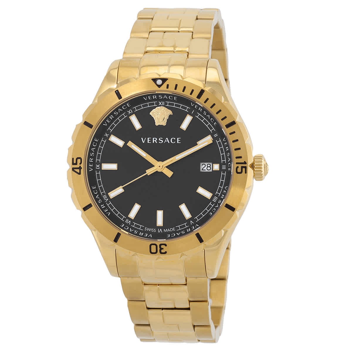 Versus by Versace Hellenyium Quartz Black Dial Men\'s Watch VE3A00820