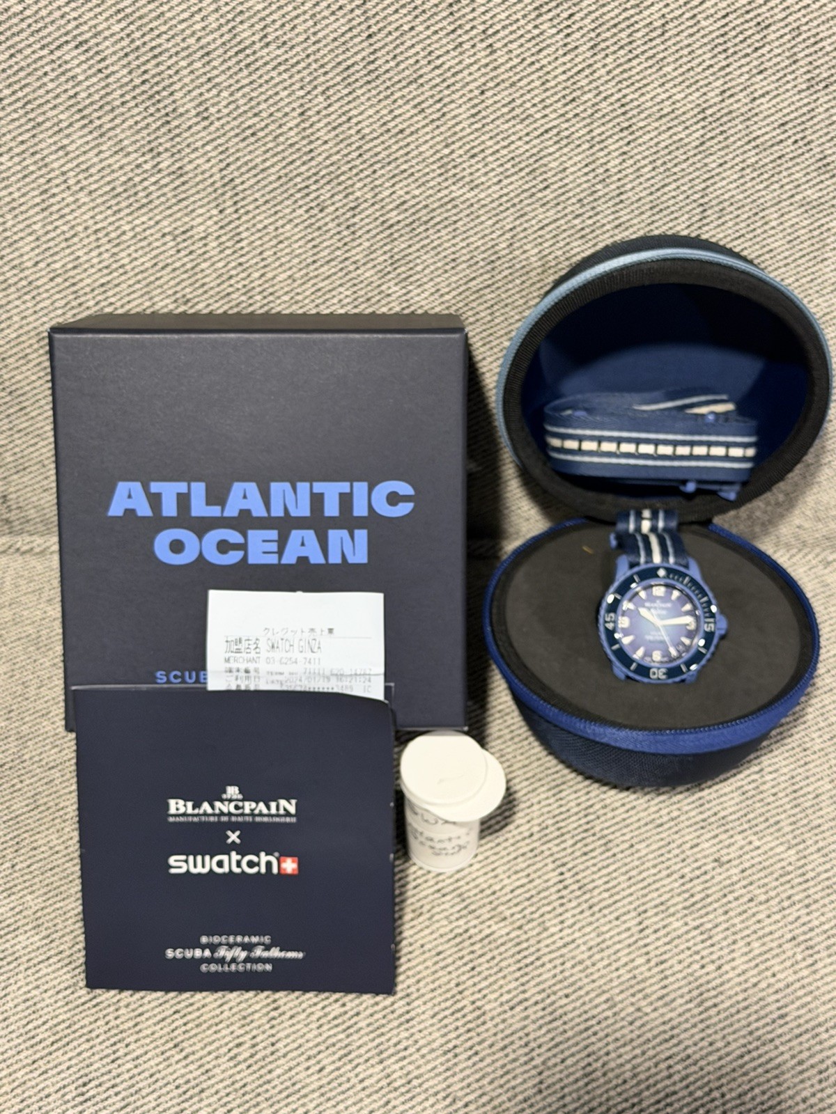 Blancpain x Swatch | Scuba Fifty Fathoms | Atlantic Ocean | Excellent Blancpain x Swatch | Scuba Fifty Fathoms | Atlantic Ocean | Excellent