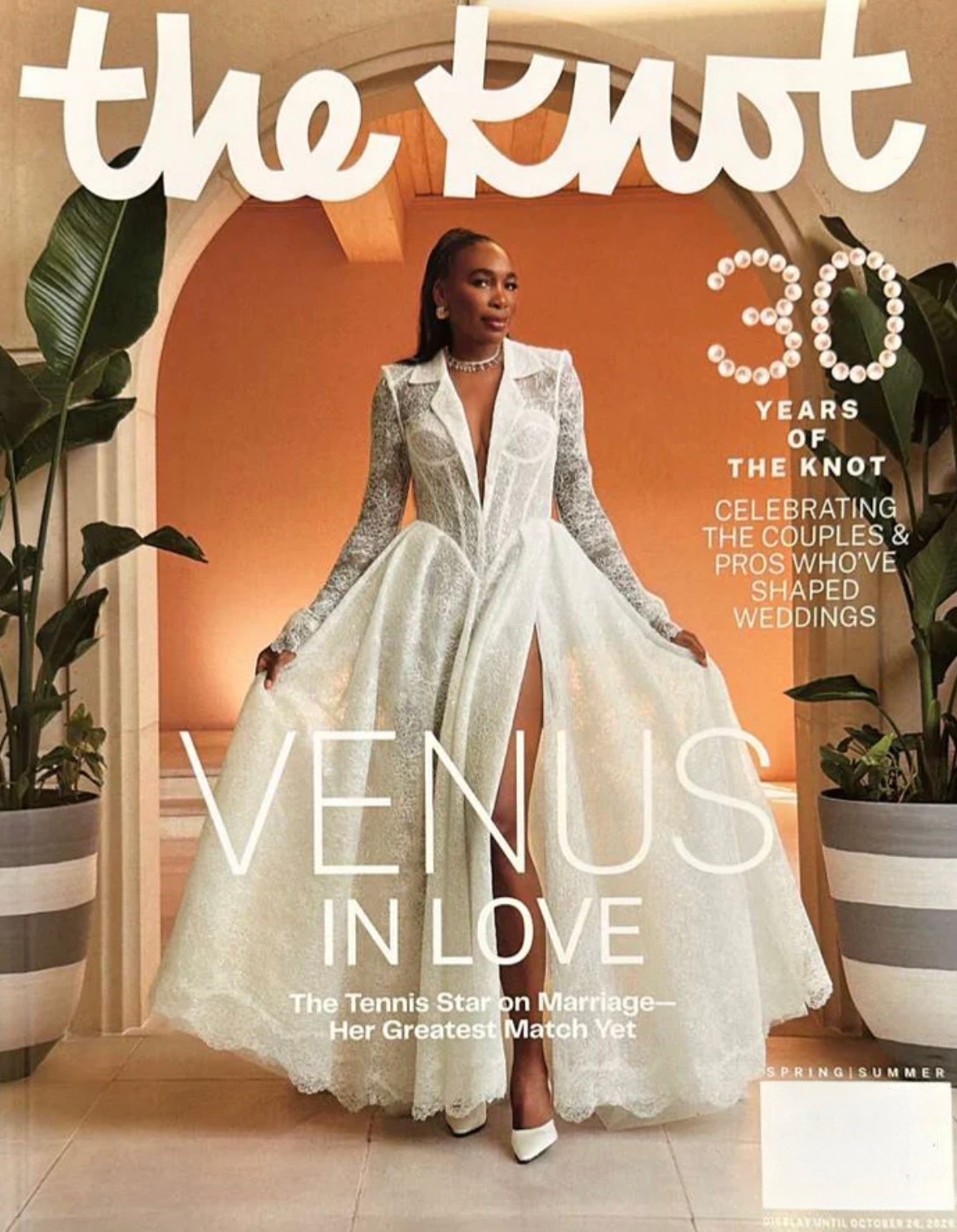 VENUS WILLIAMS - THE KNOT MAGAZINE - SPRING 2026 - SUMMER 2026 - BRAND NEW VENUS WILLIAMS - THE KNOT MAGAZINE - SPRING 2026 - SUMMER 2026 - BRAND NEW