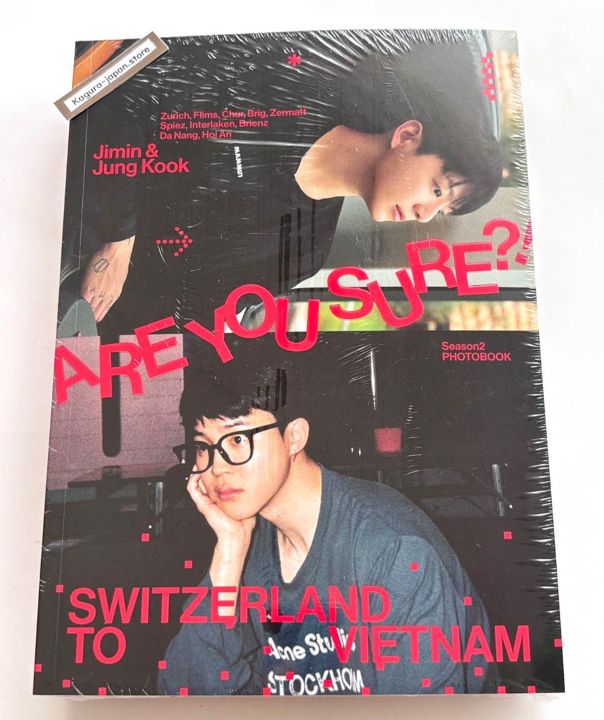 BTS Jimin x Jung Kook Are You Sure? Season 2 PHOTOBOOK New & Factory Sealed BTS Jimin x Jung Kook Are You Sure? Season 2 PHOTOBOOK New & Factory Sealed