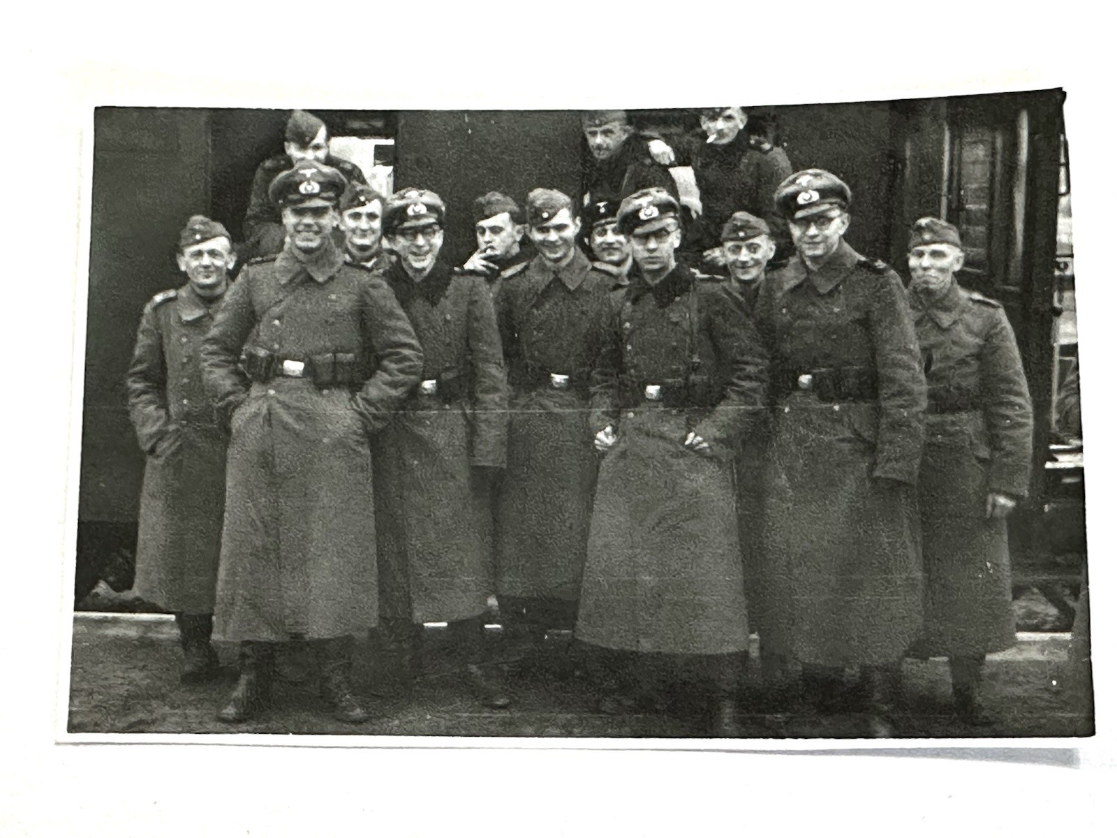 WW2 WWII Original German Photo Of Soldiers Inscription on Back WW2 WWII Original German Photo Of Soldiers Inscription on Back