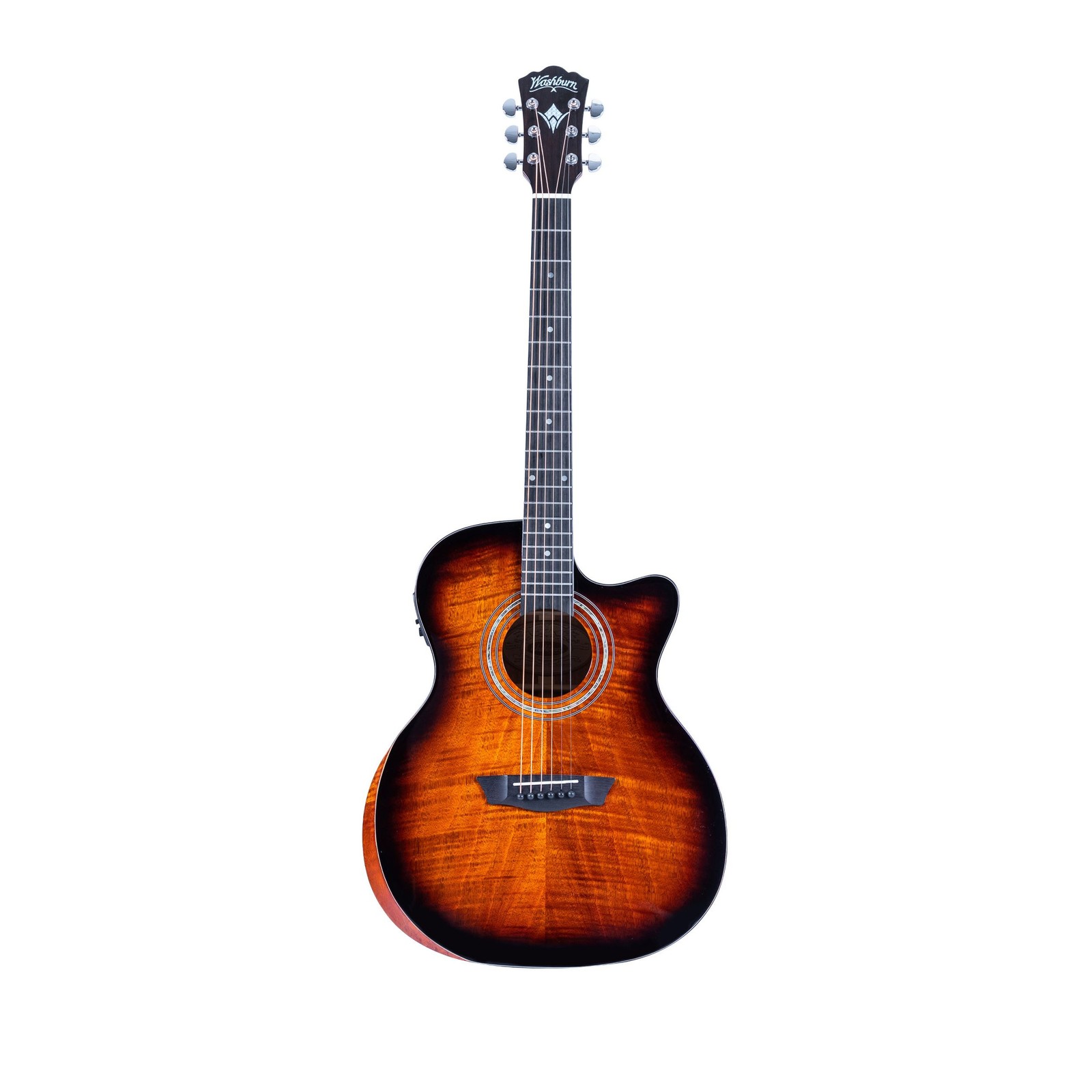 Washburn WCG12FCE Comfort Grand Auditorium Acoustic Electric Guitar Sunburst Washburn WCG12FCE Comfort Grand Auditorium Acoustic Electric Guitar Sunburst